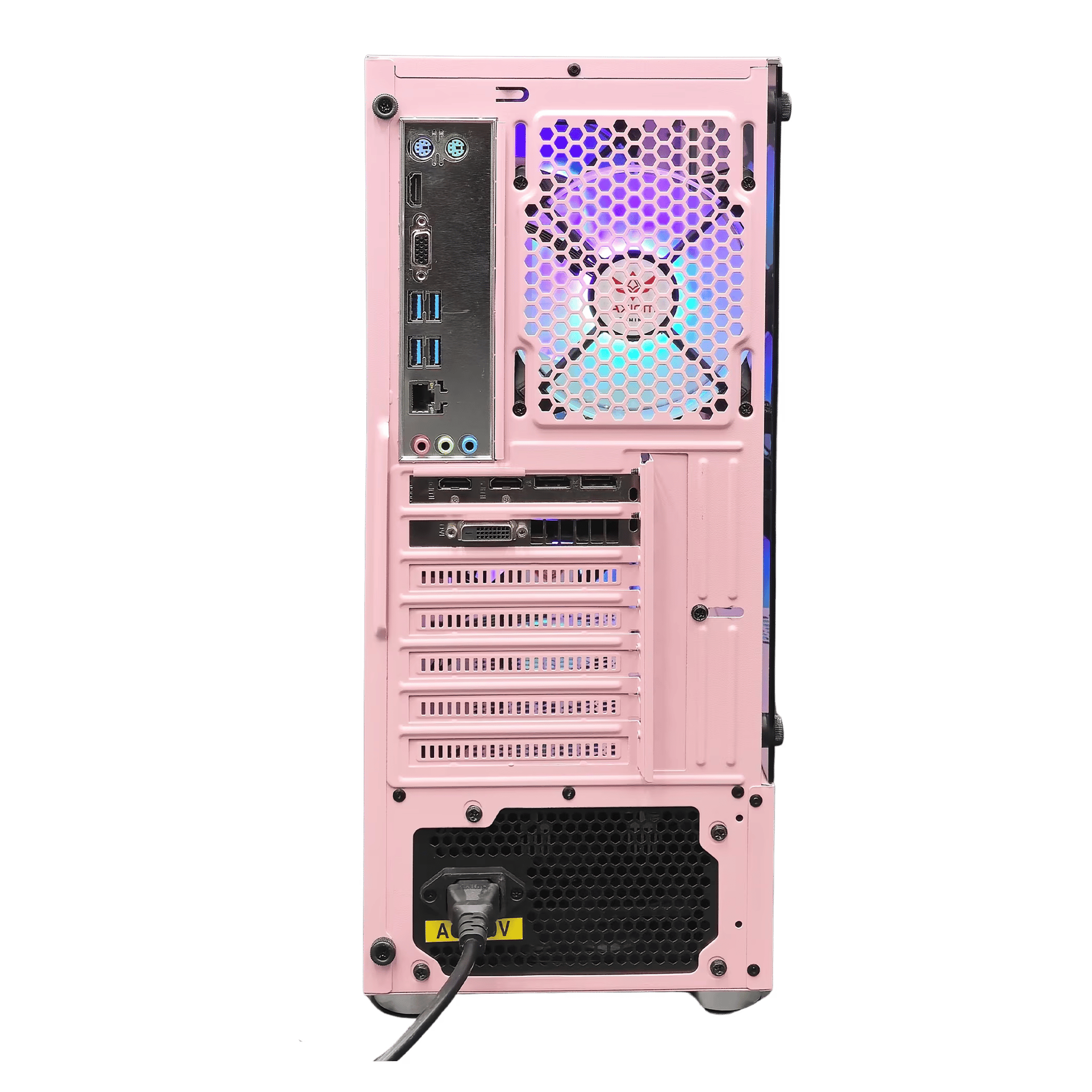 Axiom Gaming® Radeon RX 470 - Ryzen 5 2400G | 16GB RAM | 512GB SSD | Pink Gaming PC