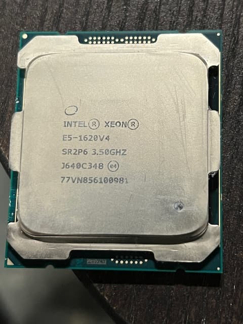 Intel Xeon E5-1620 v4 Quad-core 4 Core 8 Thread 3.50 GHz Processor - Socket LGA 2011 +  CPU Cooler