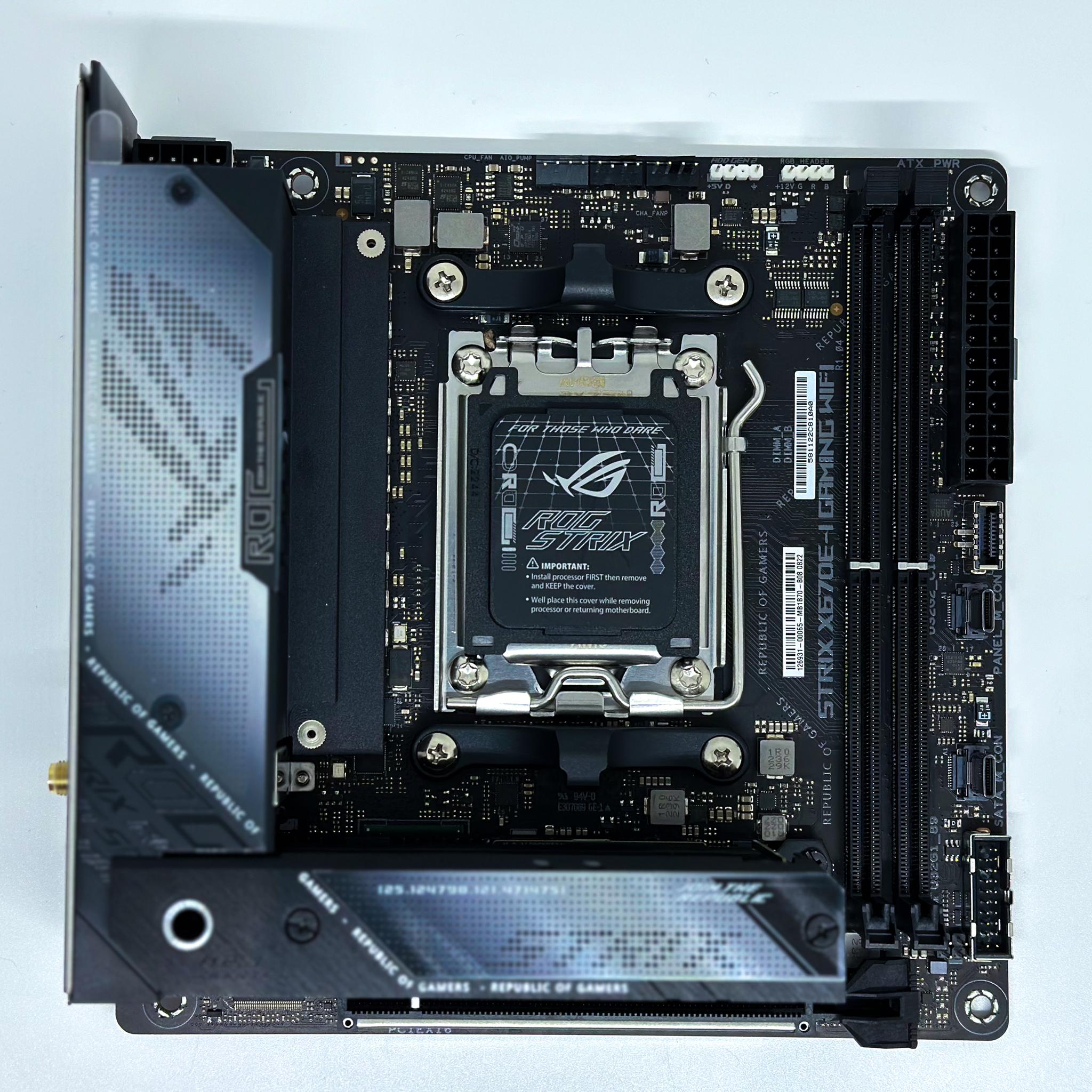 Brand New Asus ROG STRIX X670E-I Gaming WIFI AM5 Mini-ITX Motherboard