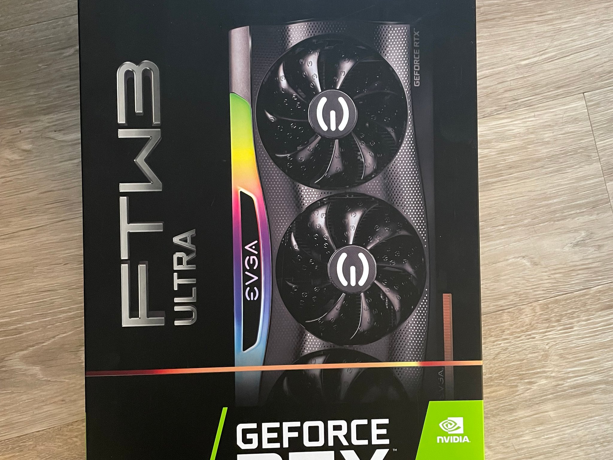 EVGA GeForce RTX 3080 FTW3 Ultra Gaming, 12G-P5-4877-KL, 12GB GDDR6X - CIB Complete