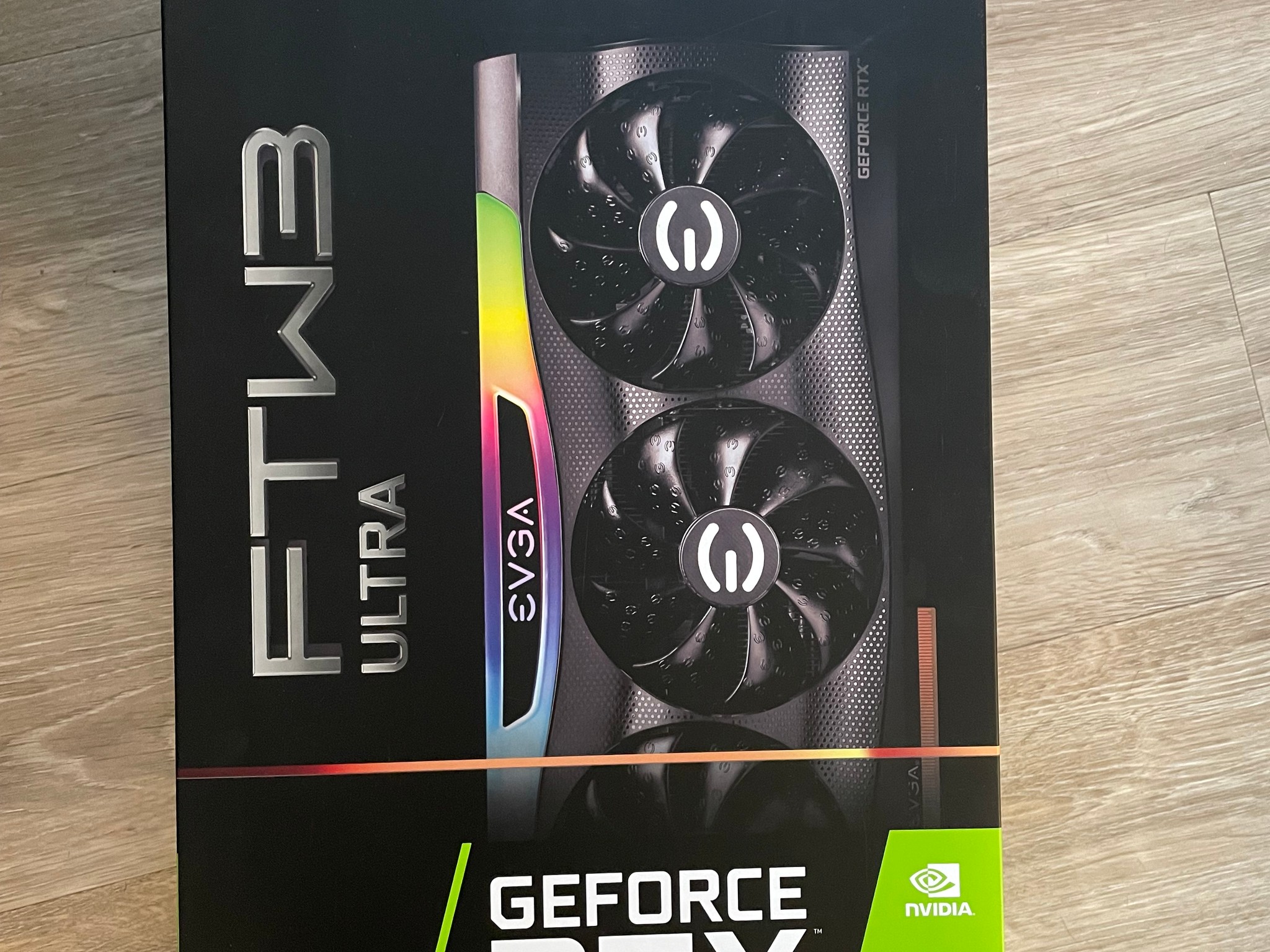 EVGA GeForce RTX 3080 FTW3 Ultra Gaming, 12G-P5-4877-KL, 12GB GDDR6X - CIB Complete