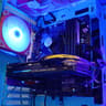 Gaming PC - GTX 970, I7-3770, 32GB DDR3, WIFI, BLUETOOTH, ARGB, BLUE, 128GB SSD, 250GB HDD.