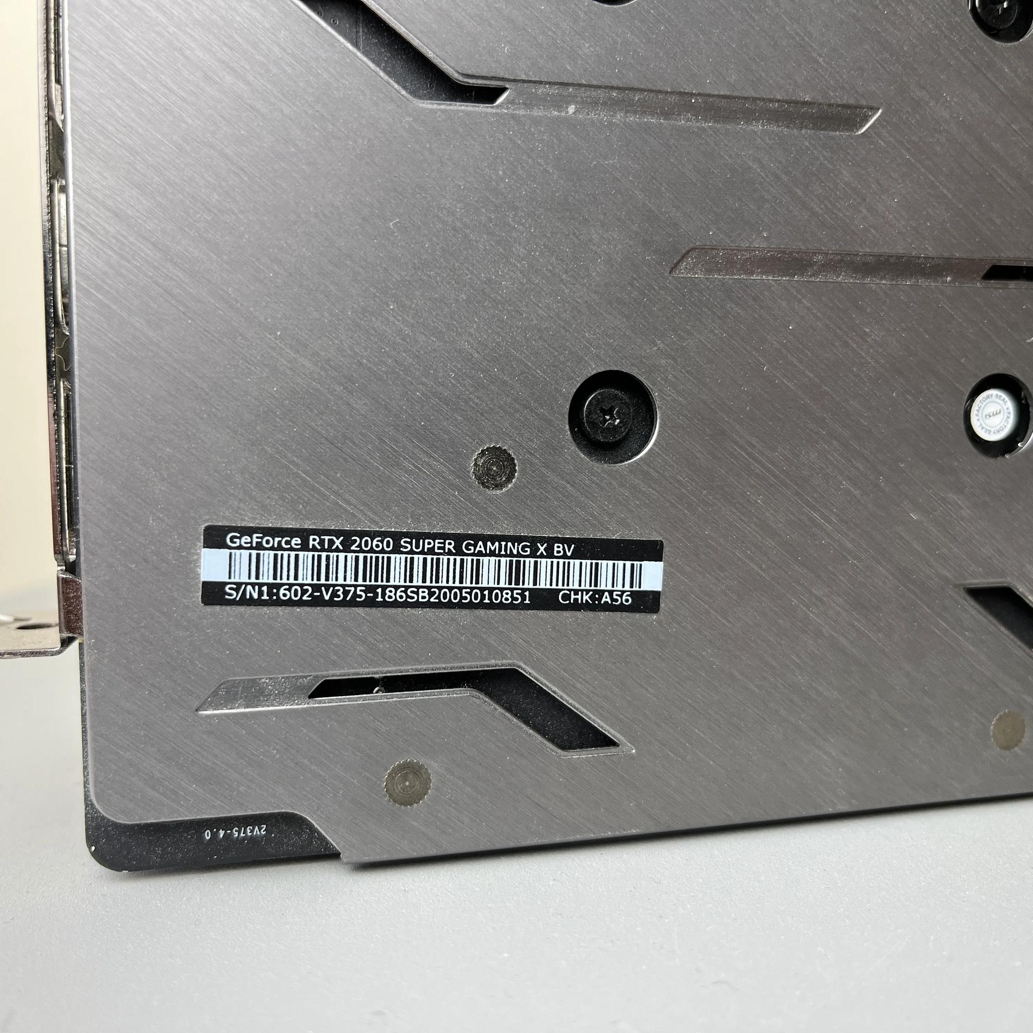 MSI GeForce RTX 2060 SUPER™ 8GB GAMING X 