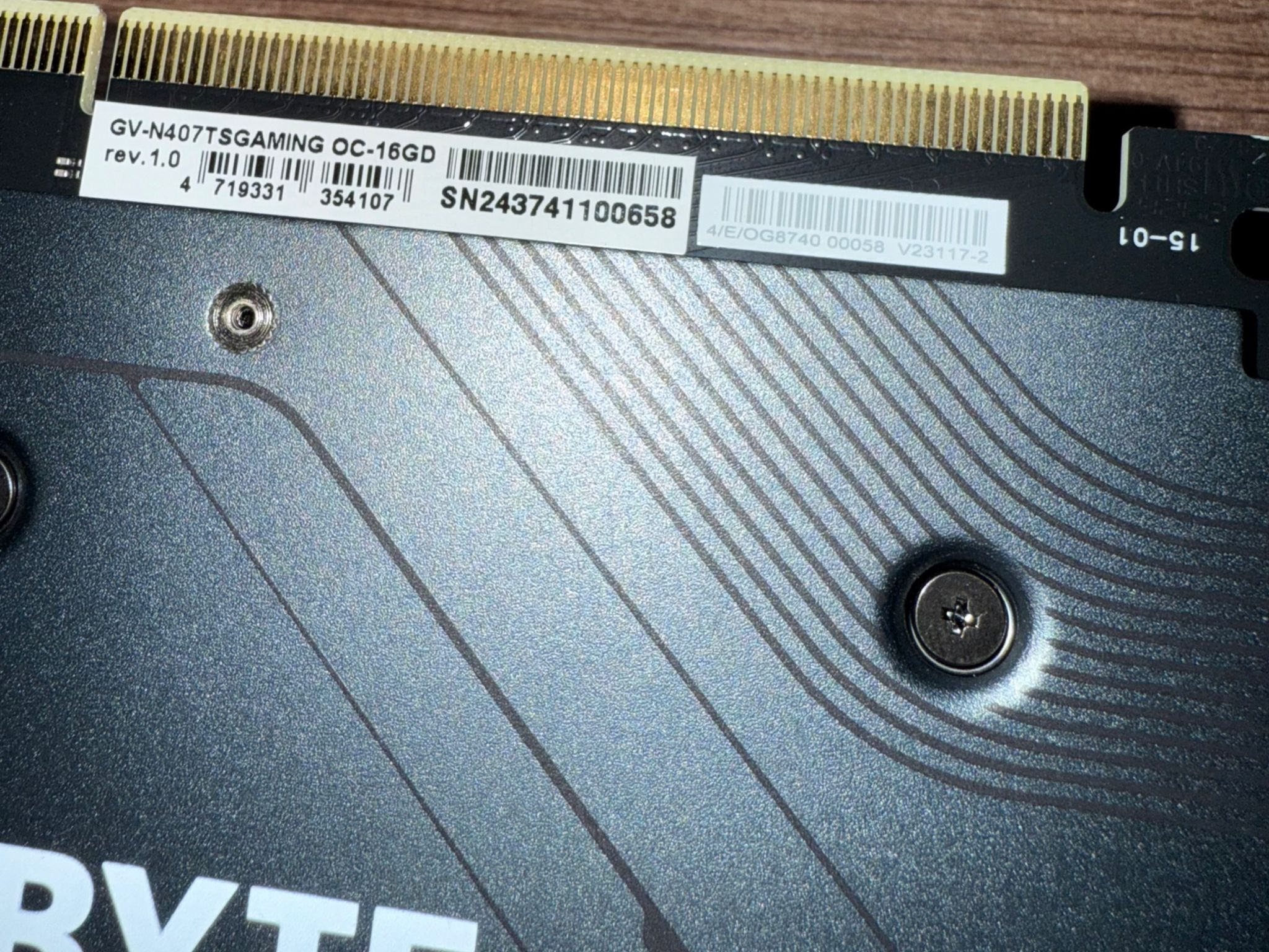 Gigabyte GeForce RTX 4070 ti super gaming OC Graphics card