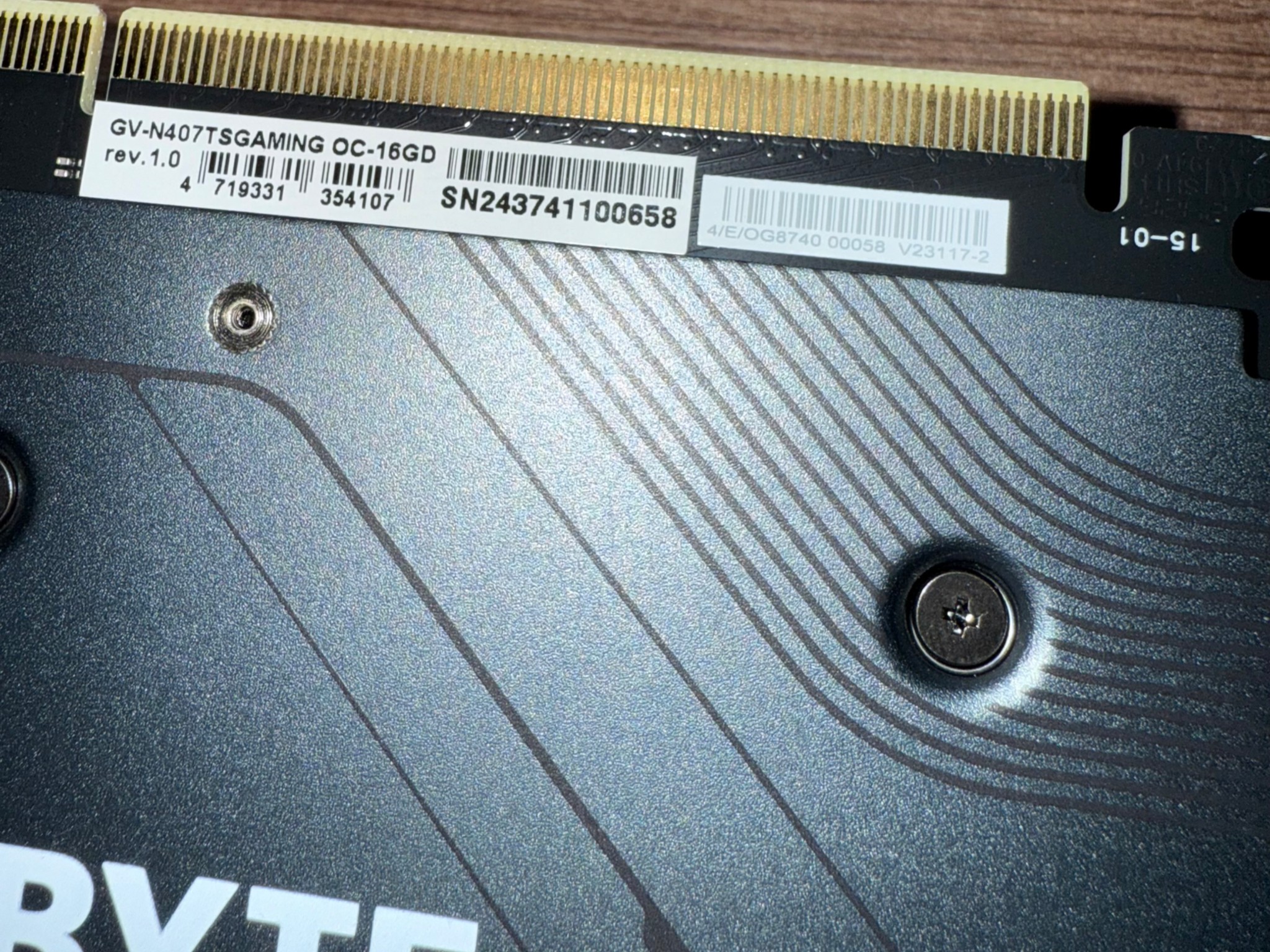 Gigabyte GeForce RTX 4070 ti super gaming OC Graphics card