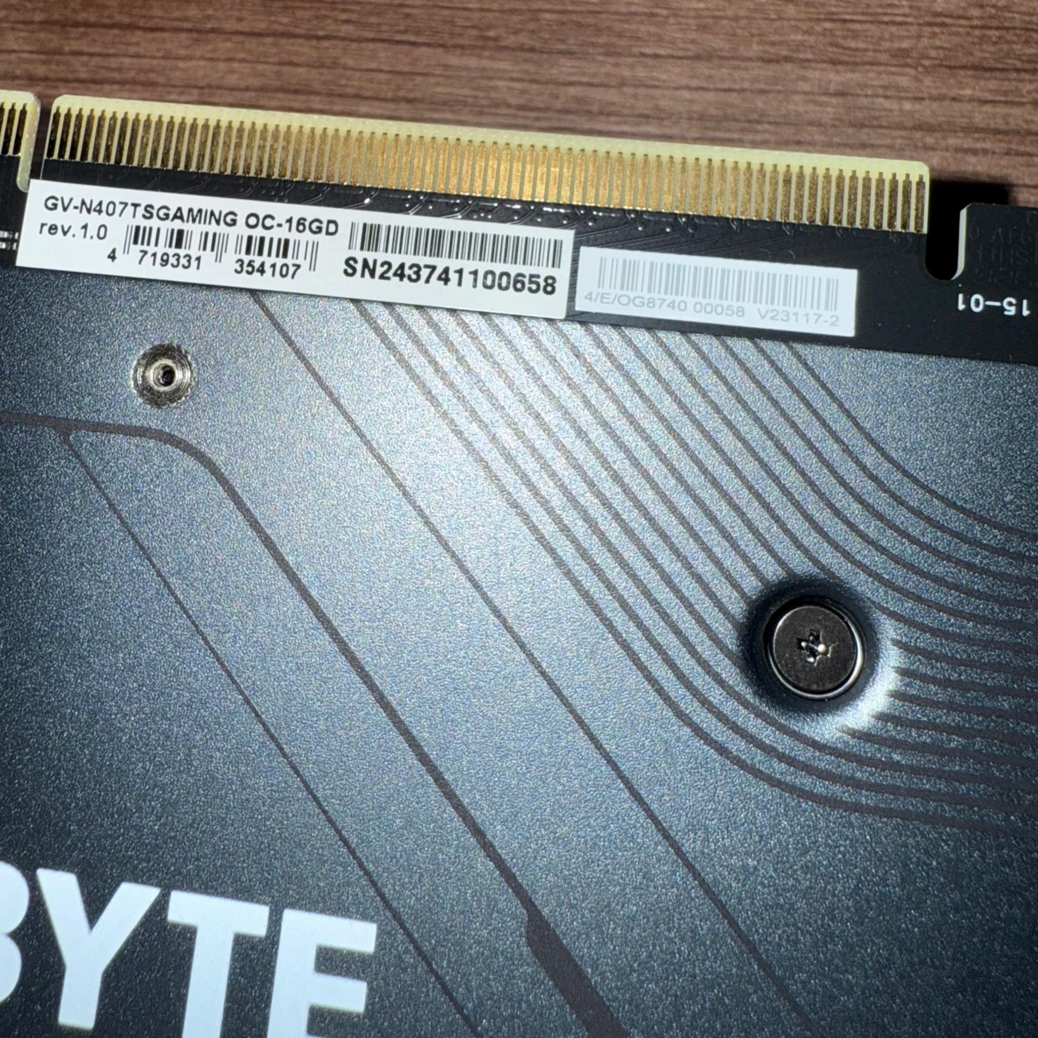 Gigabyte GeForce RTX 4070 ti super gaming OC Graphics card