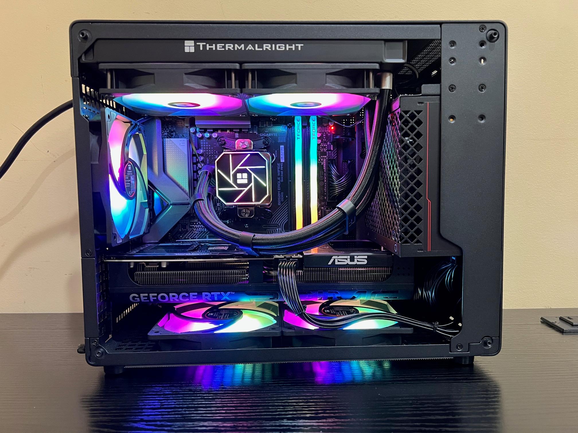 RYZEN 7600X3D, RTX 5070, 32GB DDR5, GEN5 NVMe 1TB