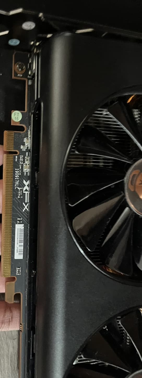 In Perfect Condition! XFX THICC II Radeon RX 5600 XT *Willing to Negotiate*