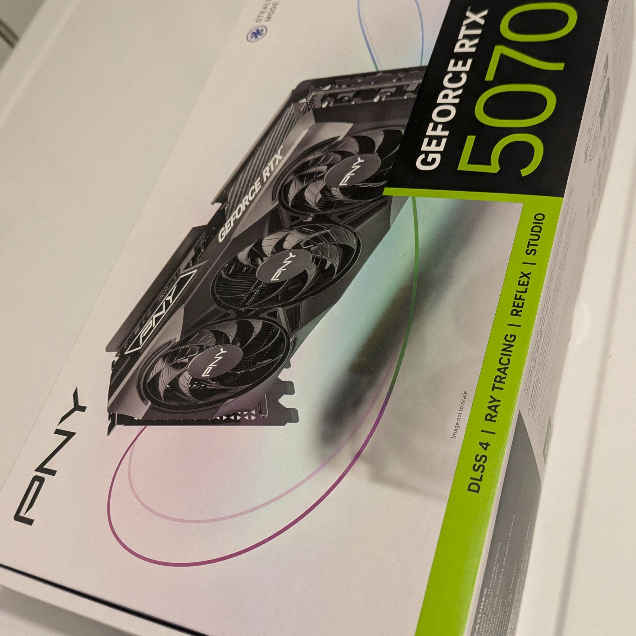 🔥 NEW — PNY NVIDIA GeForce RTX 5070Ti 16G Triple Fan Video Card 🔥