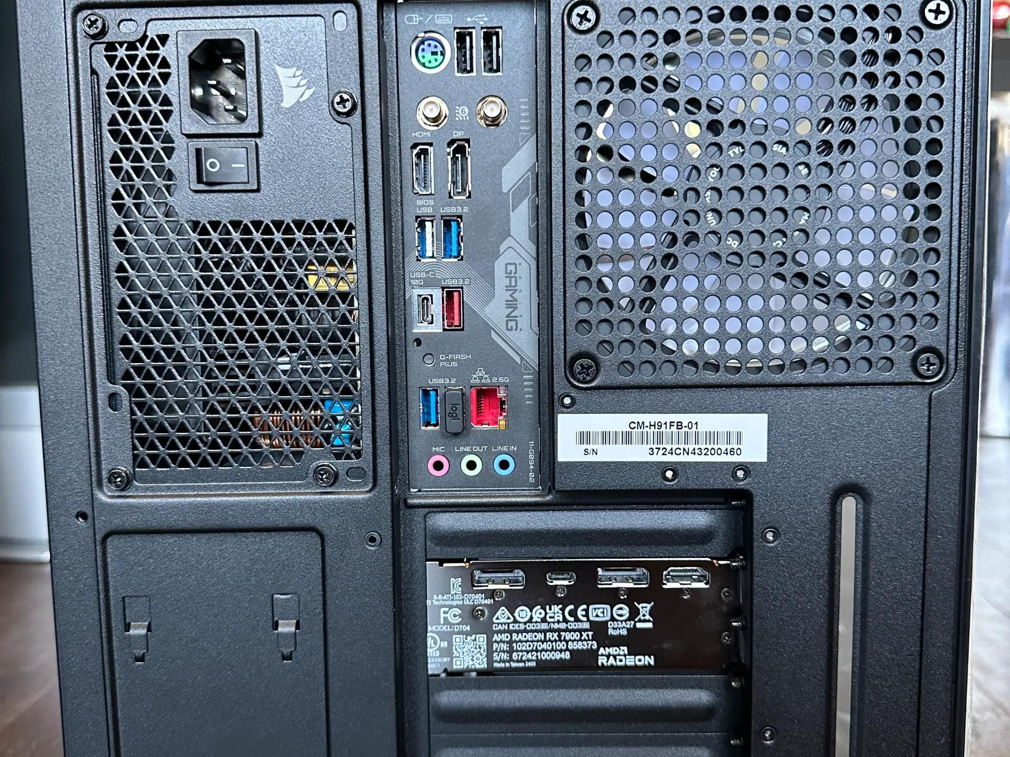 Insane value 4K and 1440p gaming PC | RX 7900 XT | 32 GB Ram | R 7 7700x | 2T SSD