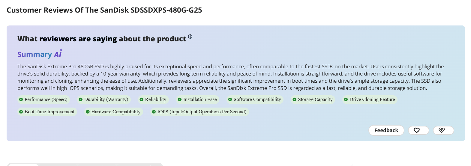 NEW SanDisk Extreme PRO-Series 480GB SATA 6.0Gb/s 2.5" Internal Solid-State Drive