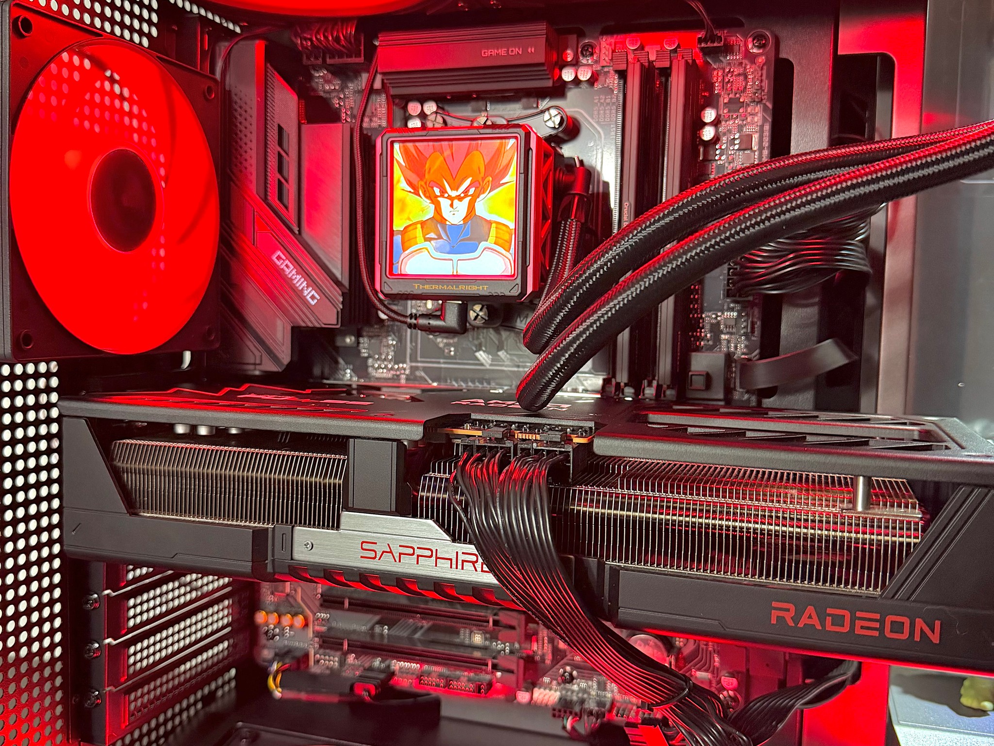 Insane 7800X3D | 9070XT | 48GB DDR5 | 2TB M.2 | LCD Screen AIO Cooler Gaming PC