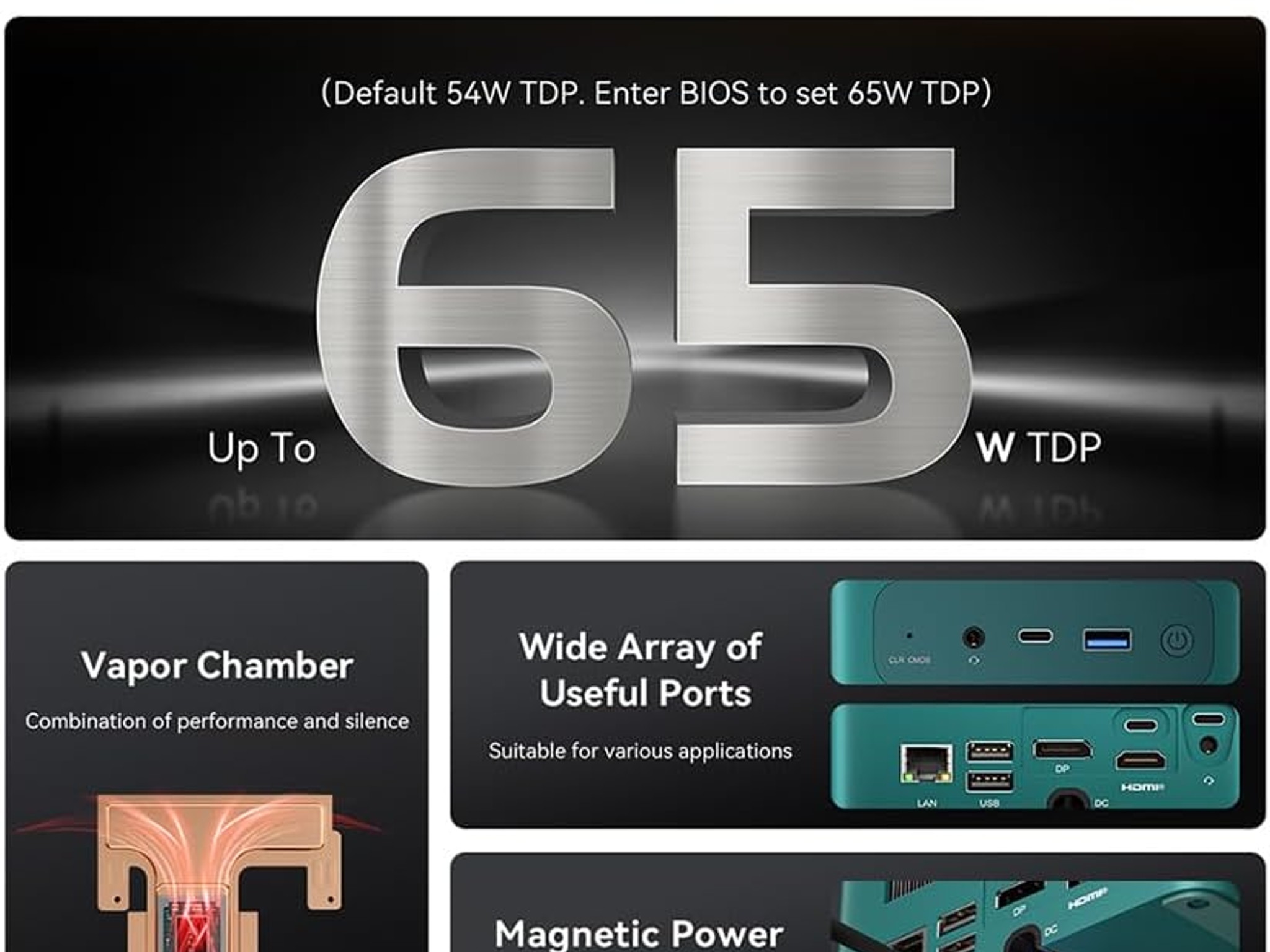 Beelink SER7 AMD 7840HS Mini PC - AMD Radeon 780M/32GB DDR5/2x1TB NVME SSDs/WiFi6/BT5.2/2.5Gbps/W-11