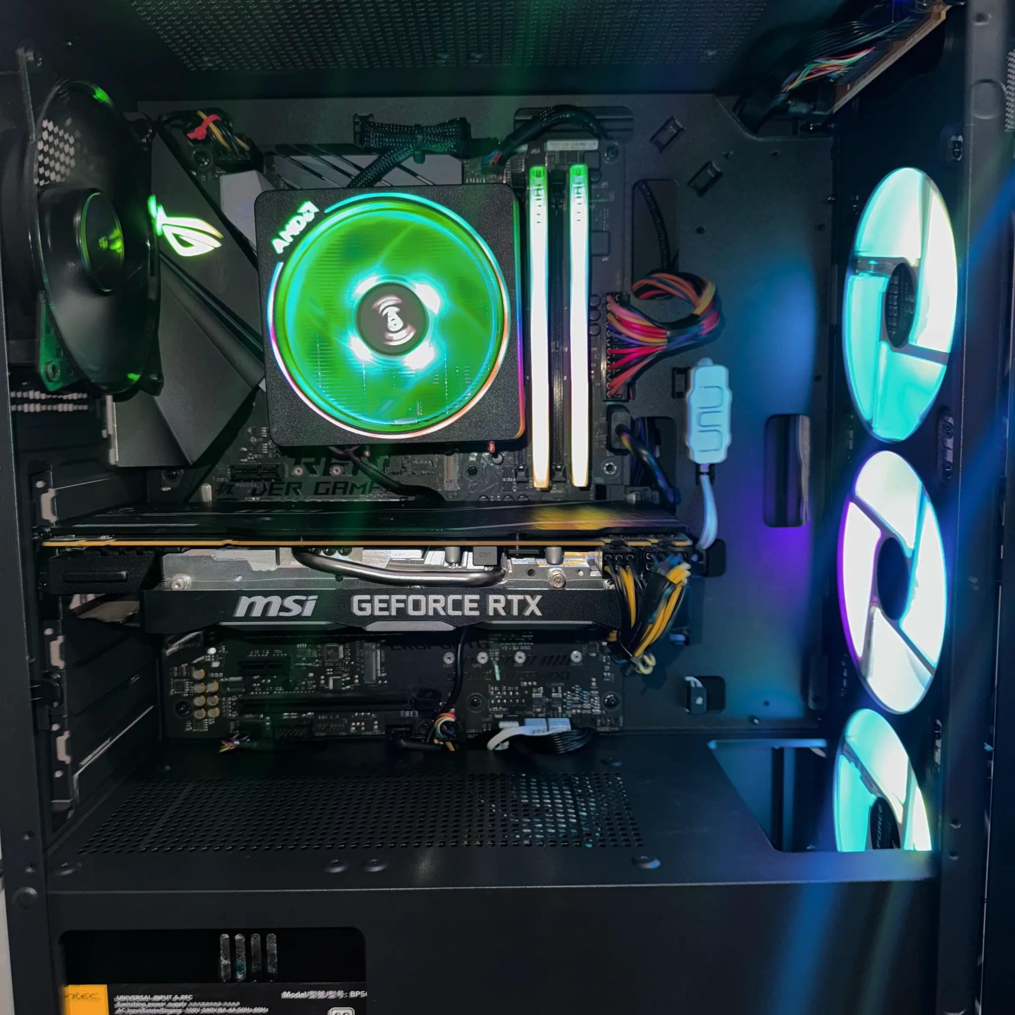 Gaming PC – Ryzen 7 2700X,RTX 2070 Super, 32GB Ram,360GB SSD+1TB HDD