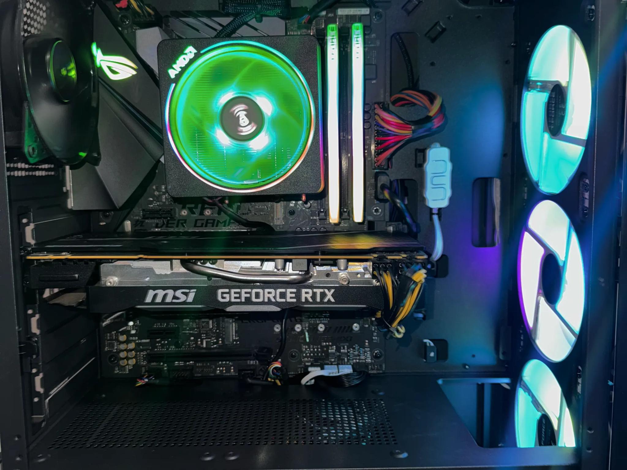 Gaming PC – Ryzen 7 2700X,RTX 2070 Super, 32GB Ram,360GB SSD+1TB HDD