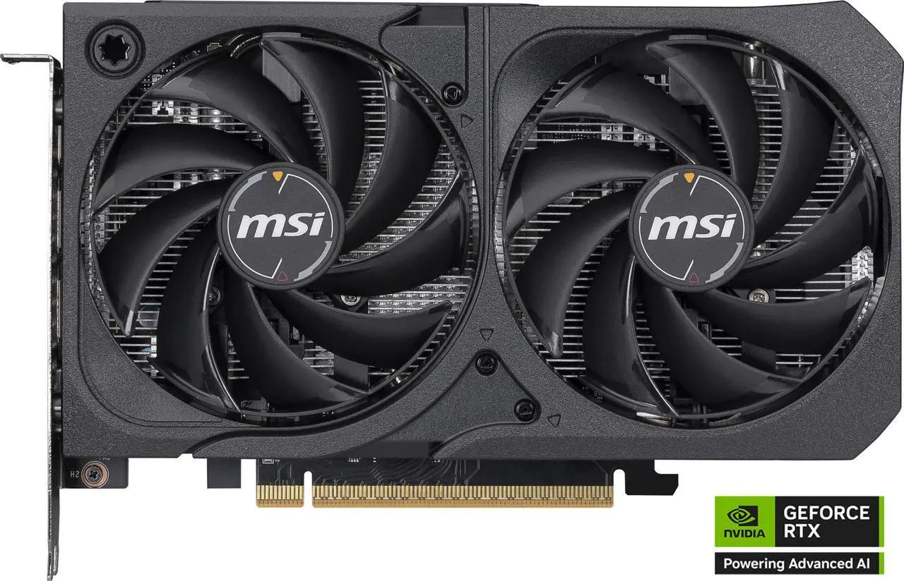 MSI SHADOW GeForce RTX 5050 8GB GDDR6 PCI Express 5.0 Graphics Card RTX 5050 8G SHADOW 2X OC