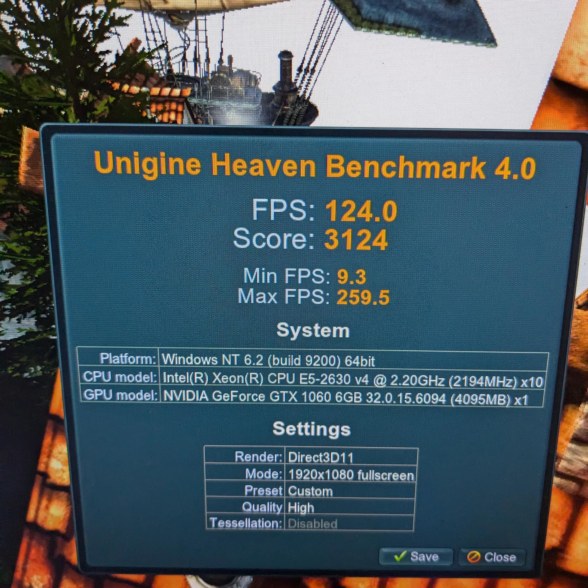 10 Core Xeon, 16GB DDR4, GTX 1060 6GB, 512GB SSD, 500W PSU, RGB, Win10