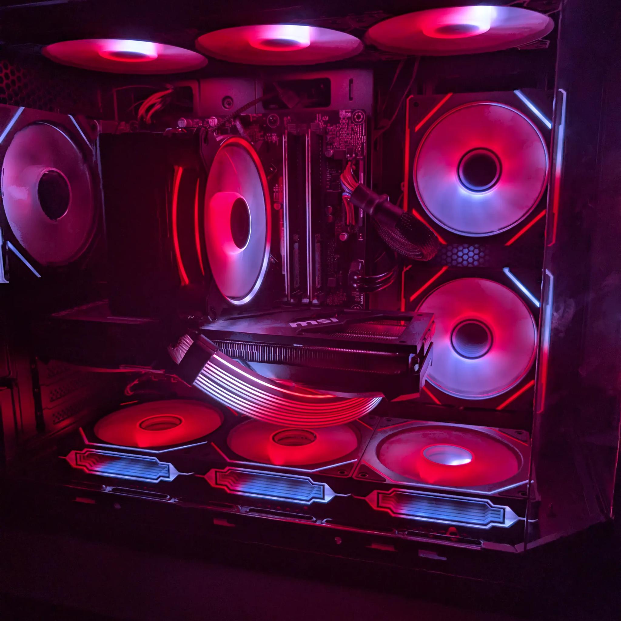 RGBEAUTY Fast 🎨 gaming PC sale! RTX 4060 TI! Windows activated! 🪟 ARGB FANS 🎨 240 FPS Ready ⬆️