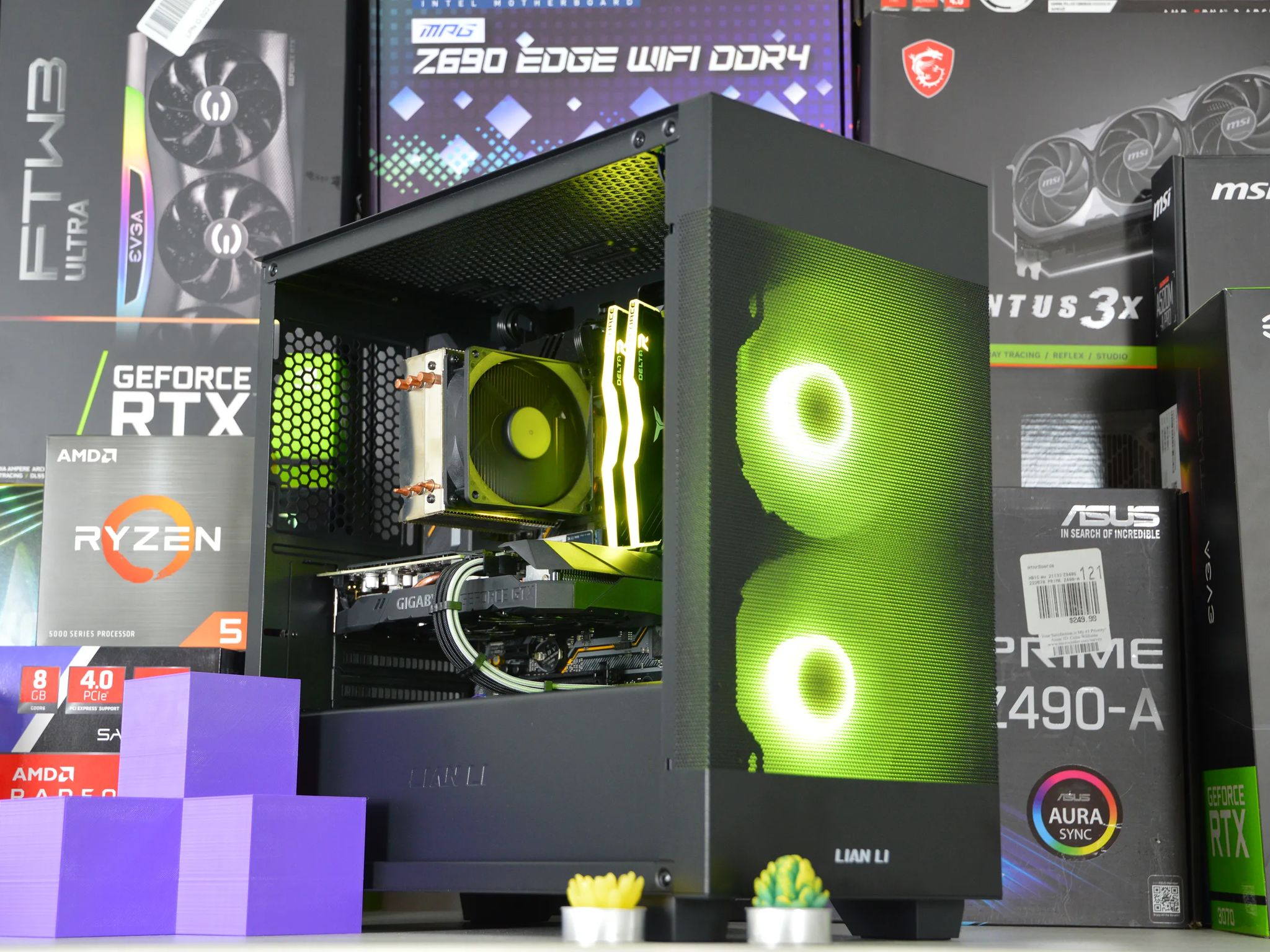 ⚫☀️ | GTX 1660 SUPER 6GB | INTEL i5-10400F | 16GB RGB DDR4 RAM | 1TB NVME SSD | Solar Flare |