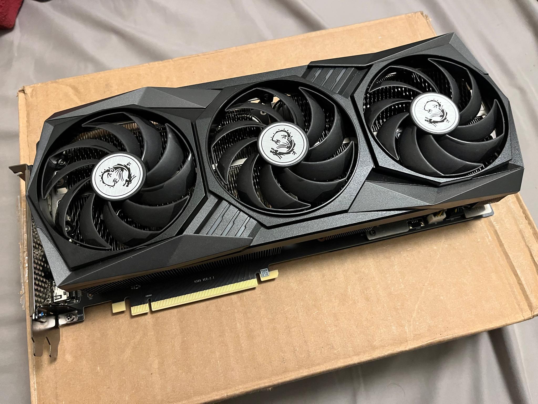 MSI Nvidia GeForce RTX 3080 12GB Gaming X Trio