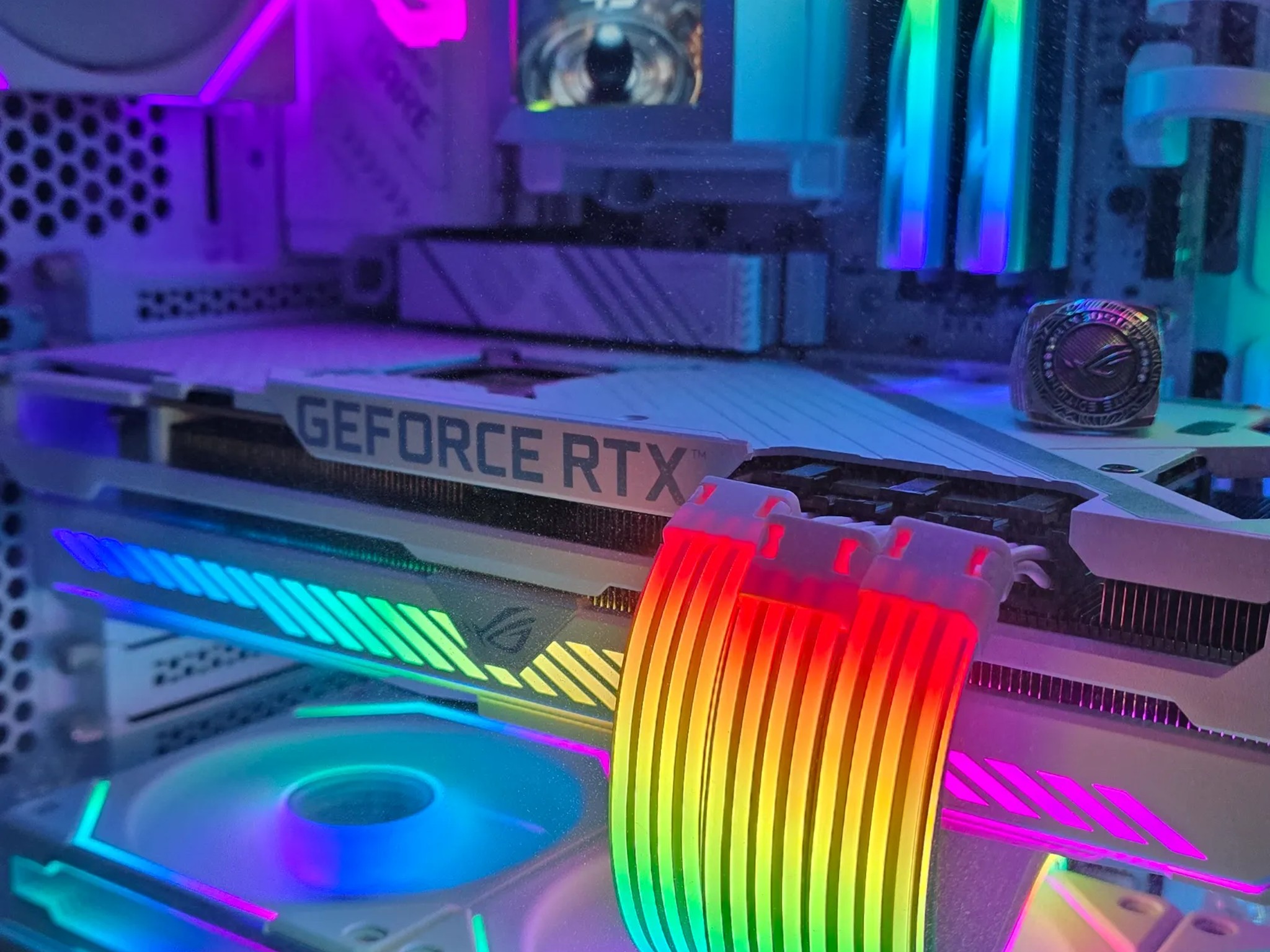 Like New! ASUS STRIX RTX 3090 (White Edition)
