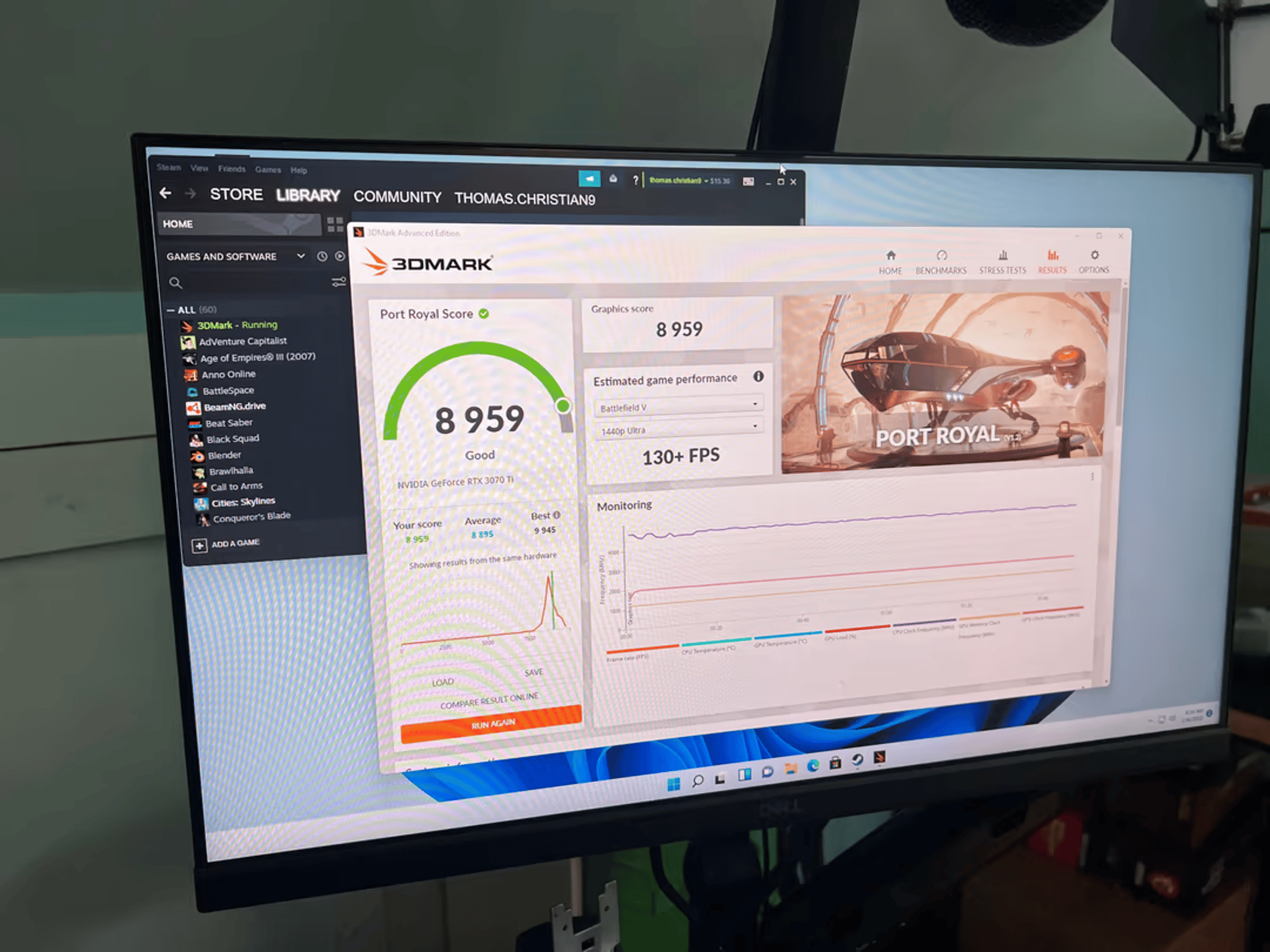 "The Bouncer" RTX 3070ti Ryzen 5800x PC