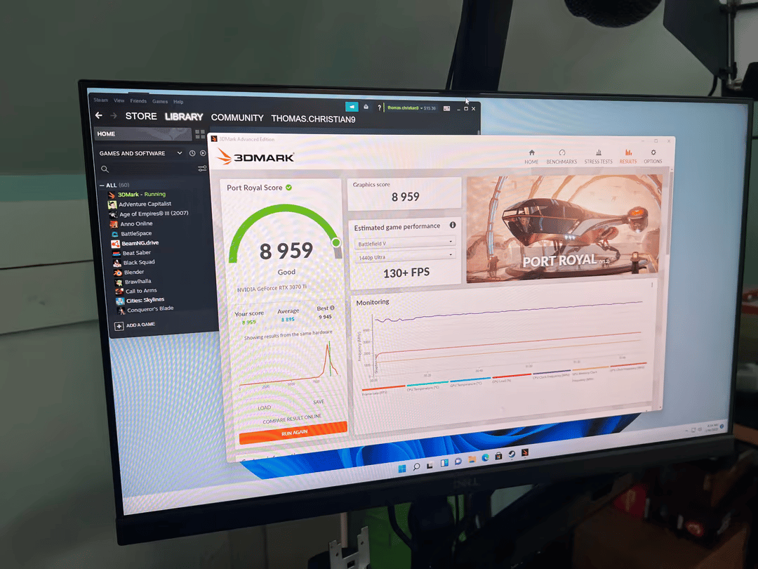 "The Bouncer" RTX 3070ti Ryzen 5800x PC