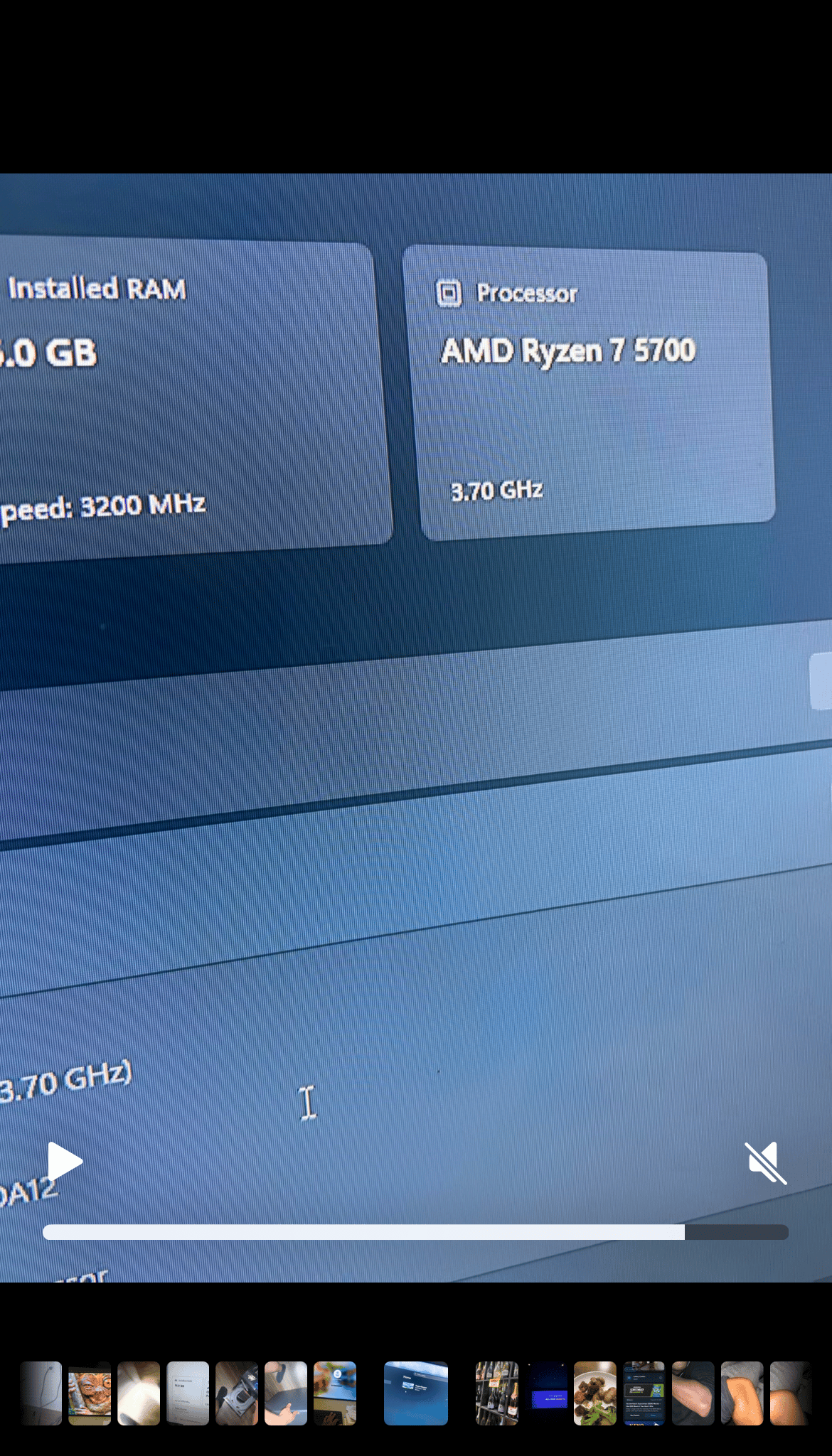 Gaming PC AMD Ryzen 7 5700 3.7 GHz processor with Max Turbo Frequency up to 4.6 GHz; 8 cores and 16