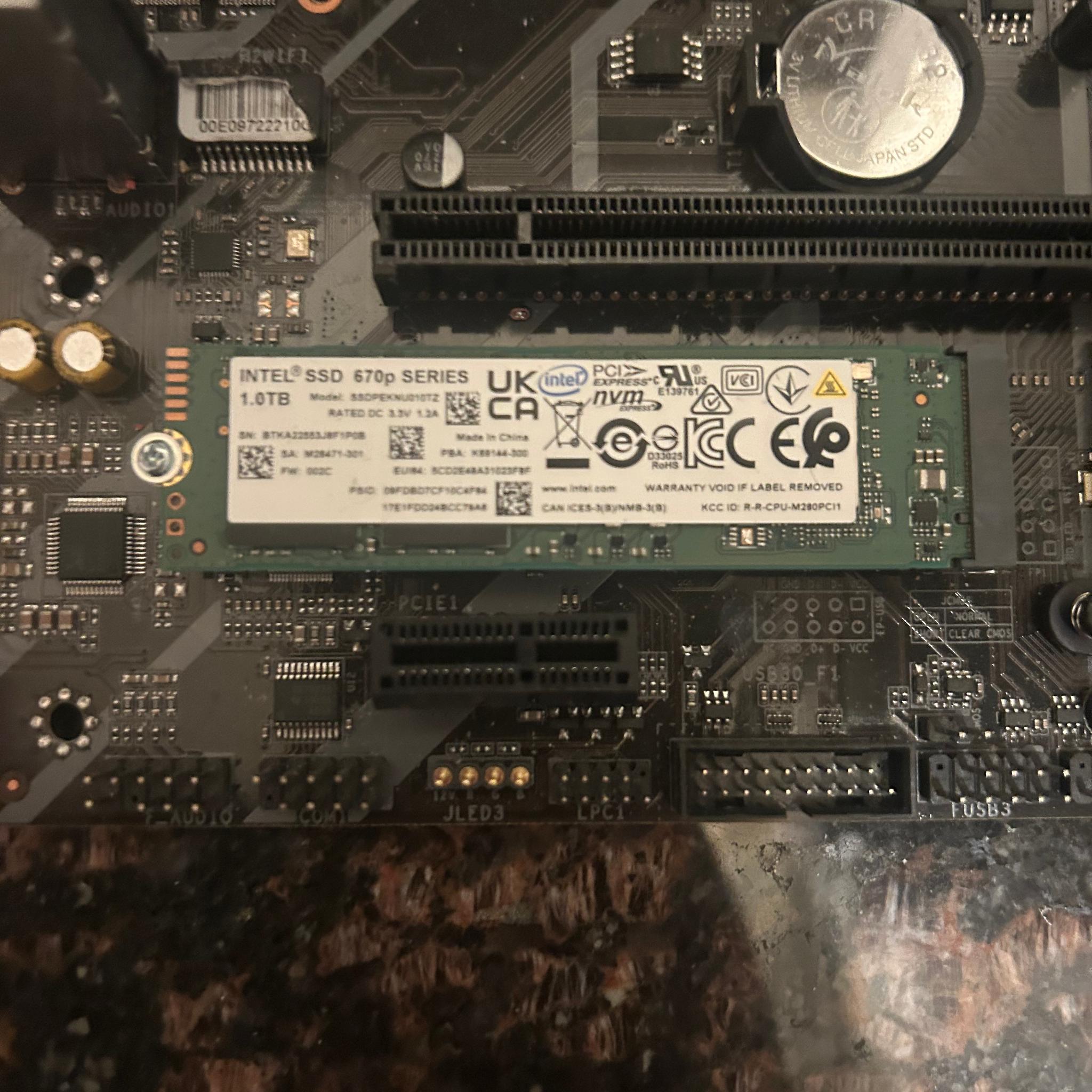 PS_A52-B_V10 motherboard with 1-TB SSD