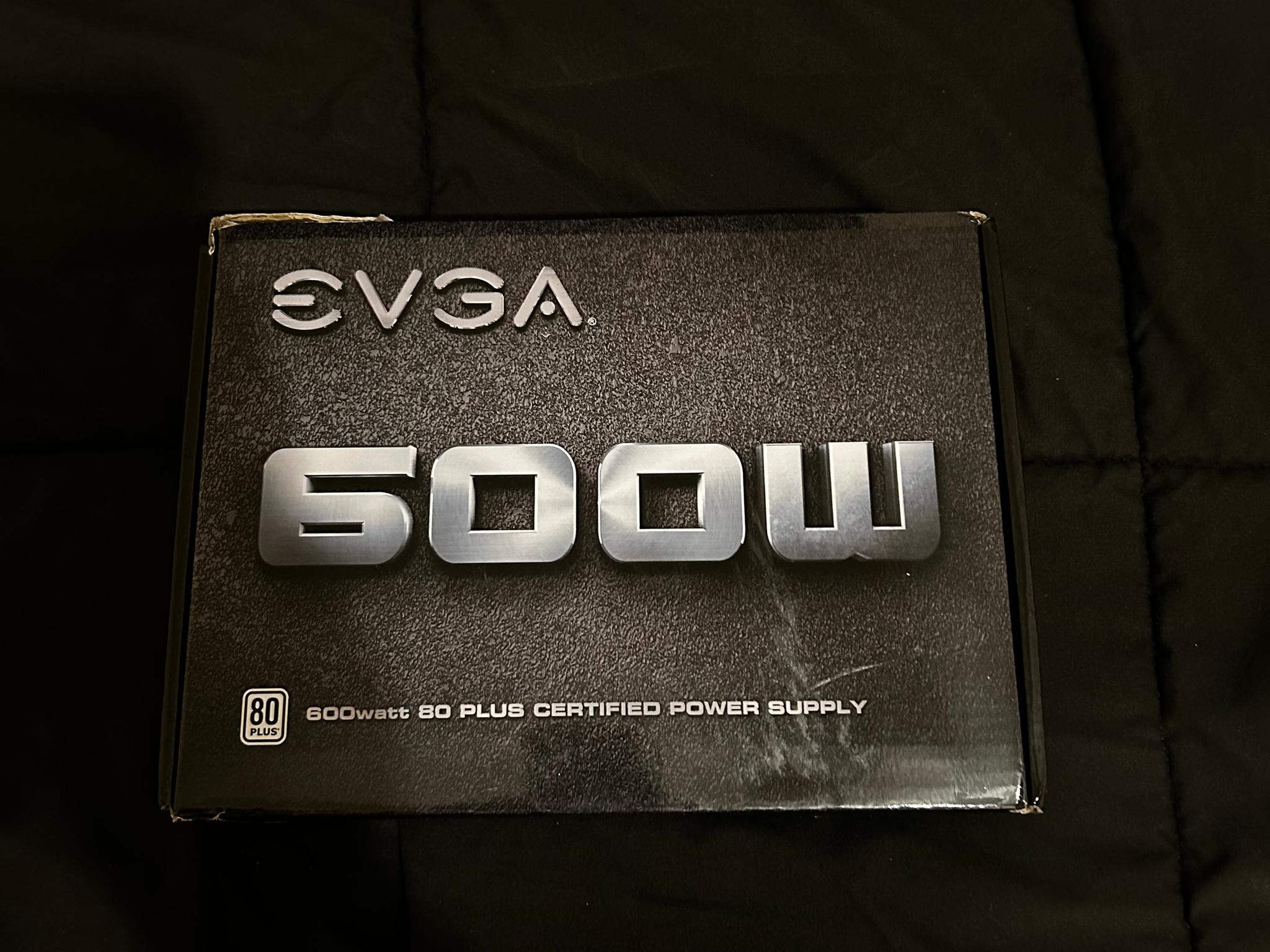 EVGA 600W 80 plus