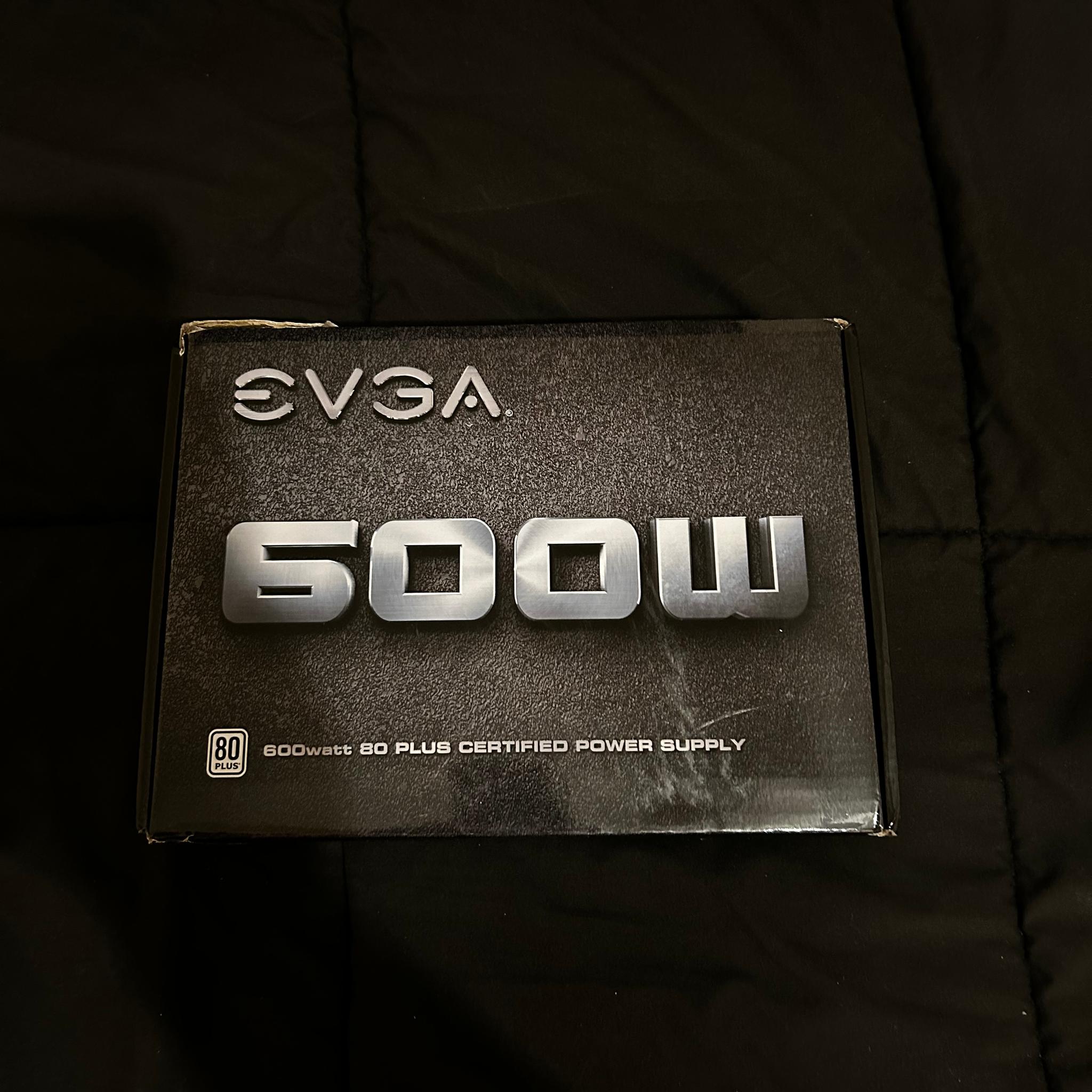 EVGA 600W 80 plus