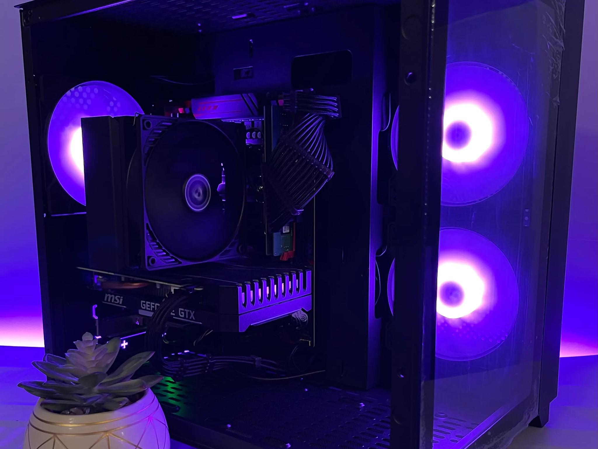 14C/28T RGB Gaming PC (E5-2680 V4, 32GB RAM, GTX 1660 Super, 1TB NVME)