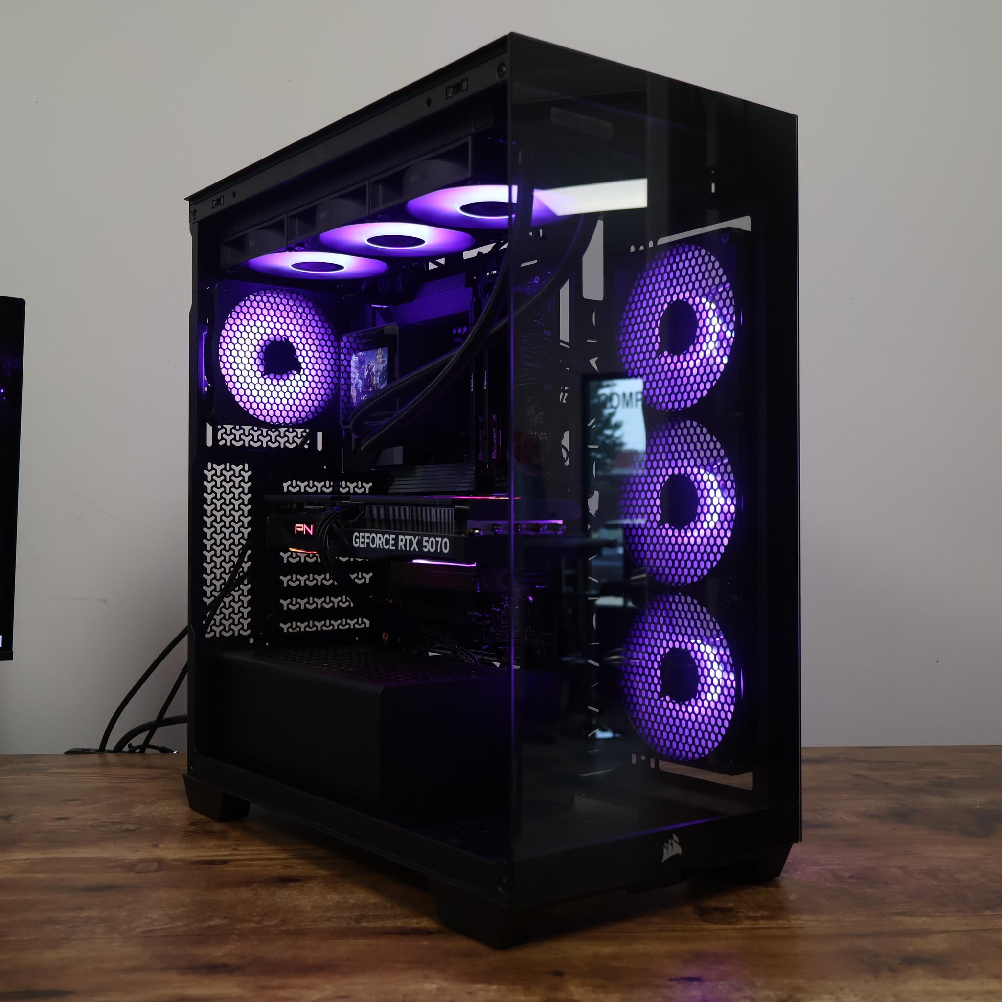 RTX 5070 Gaming PC – Intel Core Ultra 5 250K | 32GB DDR5 6000MHz | 2TB M.2 | 1440p Gaming