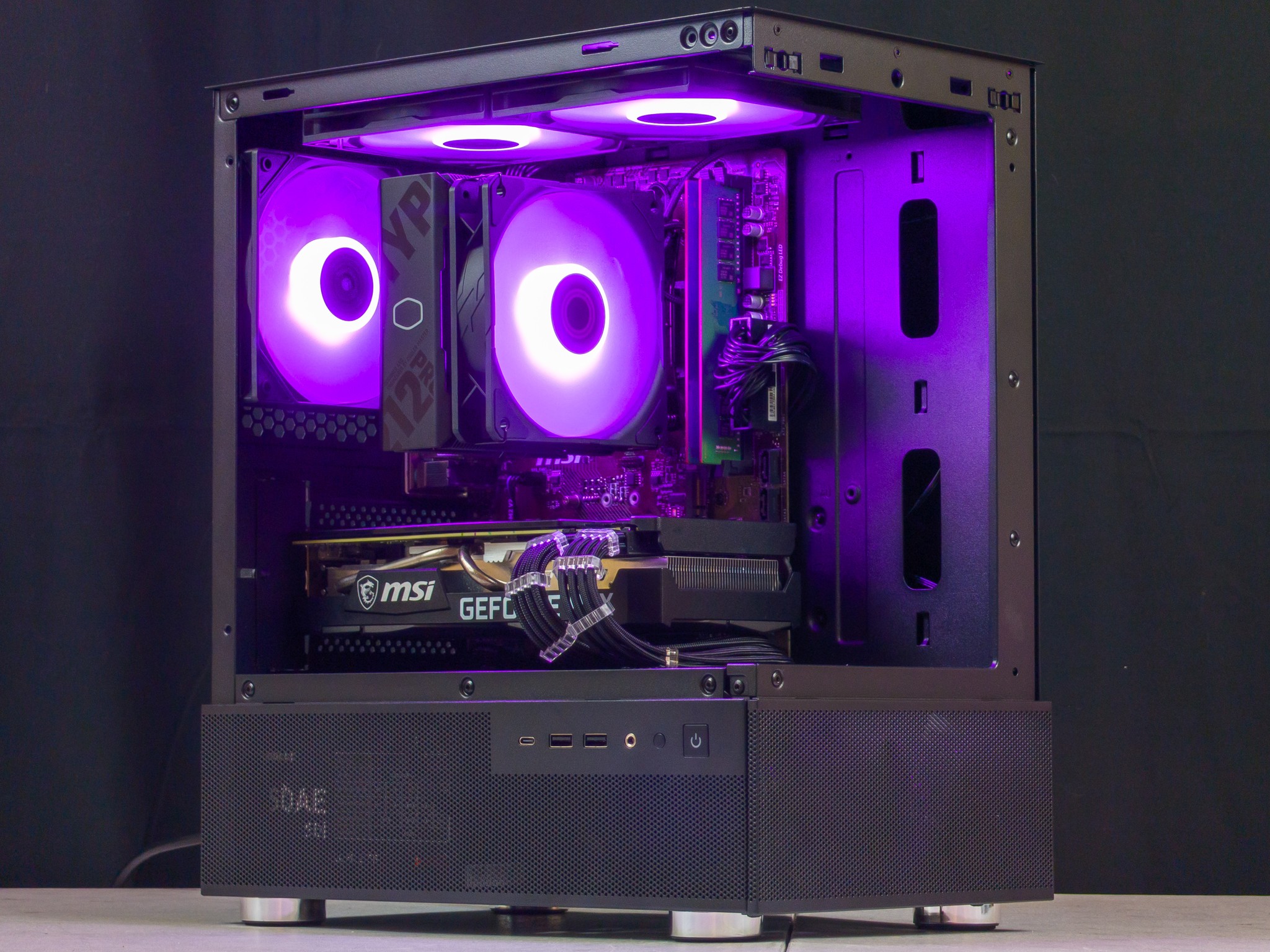 💜🖤 RTX 3070 / Ryzen 7 3700X / 32GB Gaming PC 🖤💜