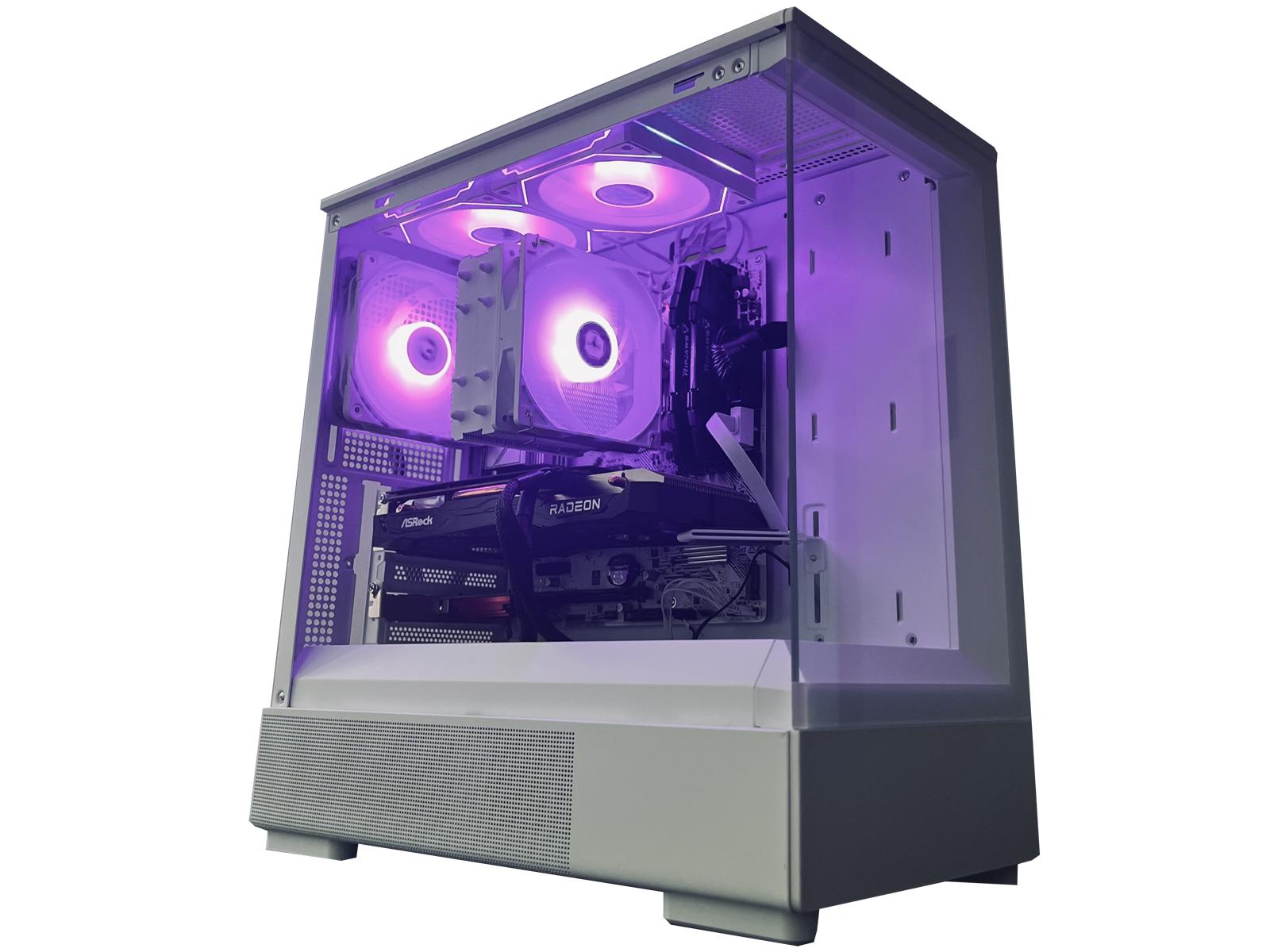 ALL WHITE ESPORTS BUILD - RX7600 - 5600x - 32GB RAM - 1TB SSD