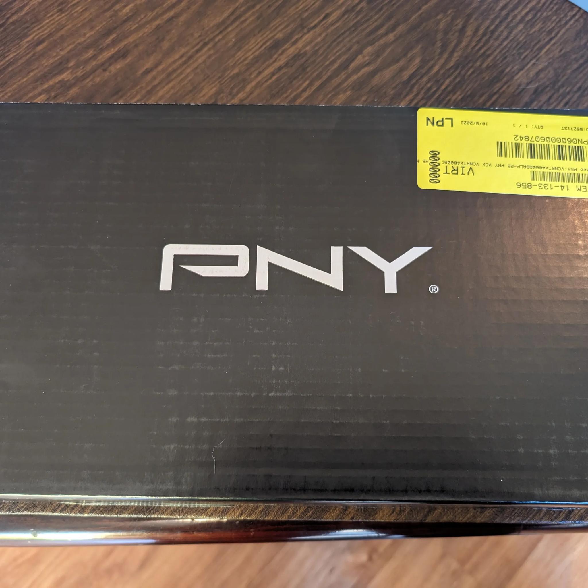 PNY NVIDIA RTX 4000 SFF Ada Generation Graphics Card 20GB GDDRR6 ECC
