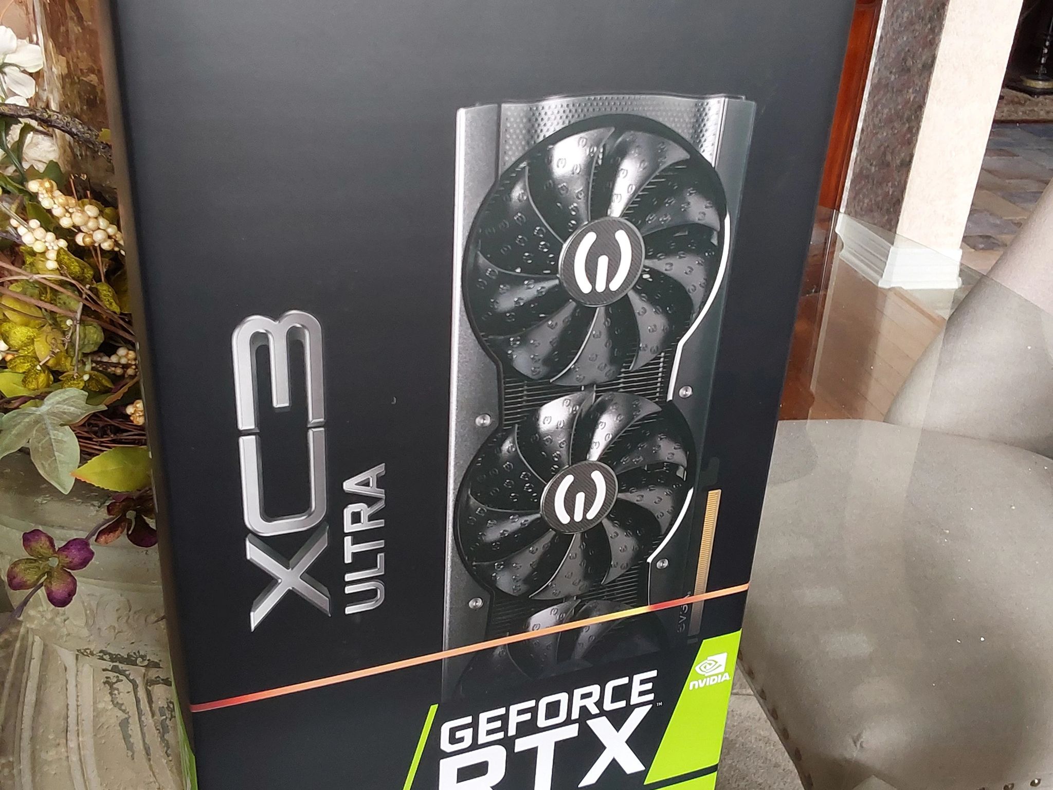 RARE! NEW WITH ORIGINAL FACTORY SEAL, EVGA GeForce RTX 3080 12GB OC XC3 ULTRA GAMING 12G-P5-4865-KL