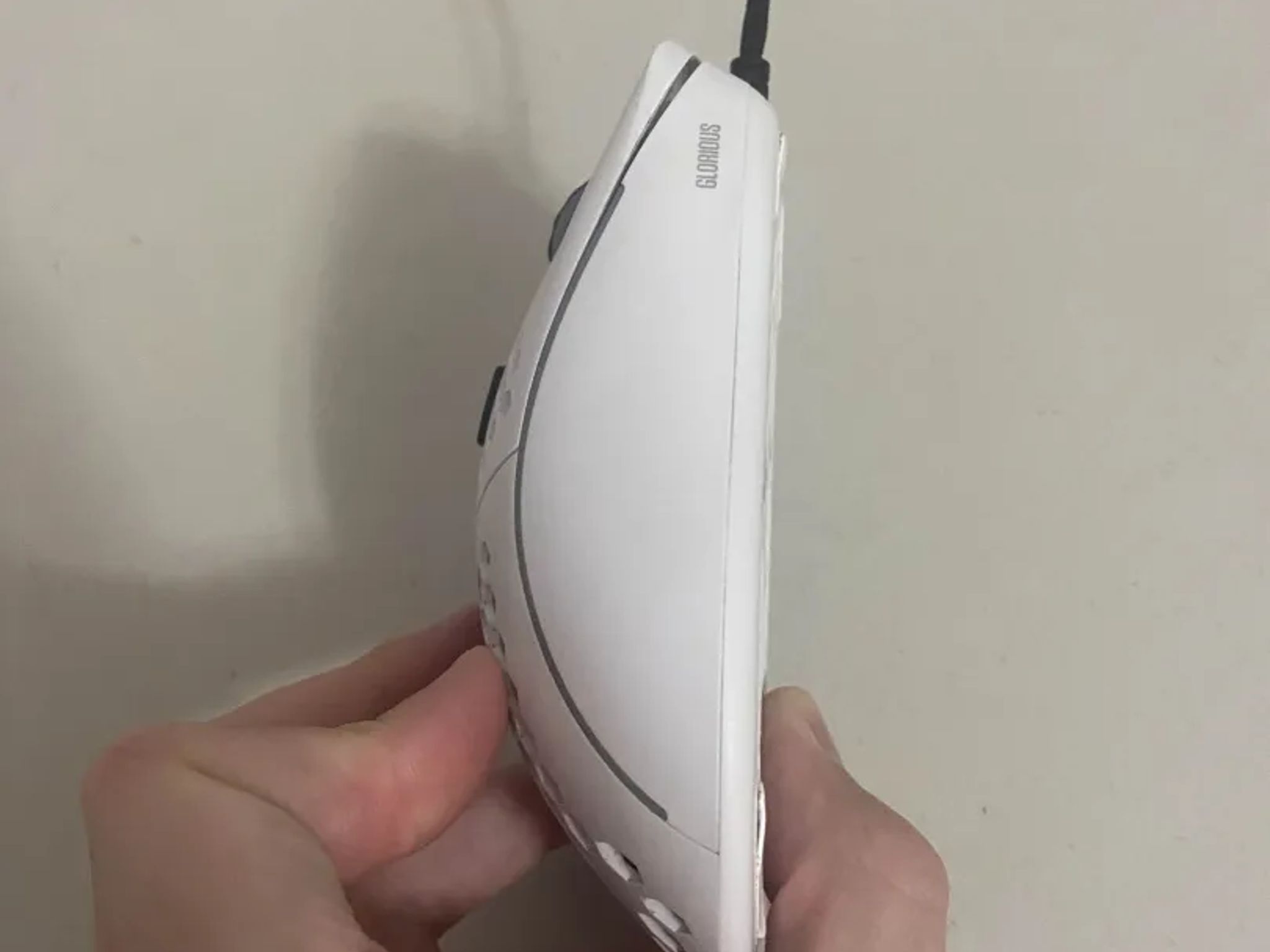 Glorious Model D Wired Gaming Mouse | Matte White | Super Light Right-Handed Mouse