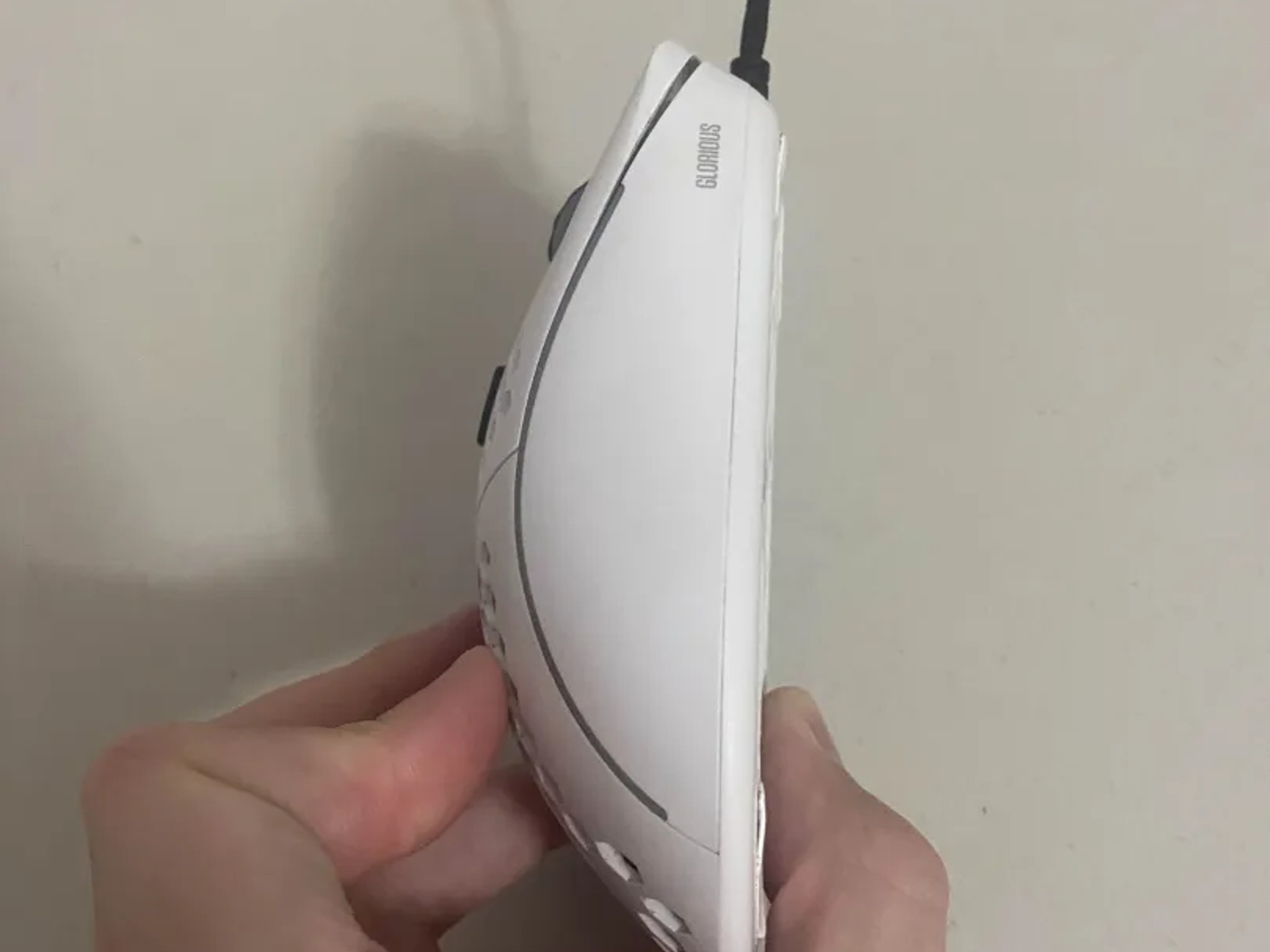 Glorious Model D Wired Gaming Mouse | Matte White | Super Light Right-Handed Mouse
