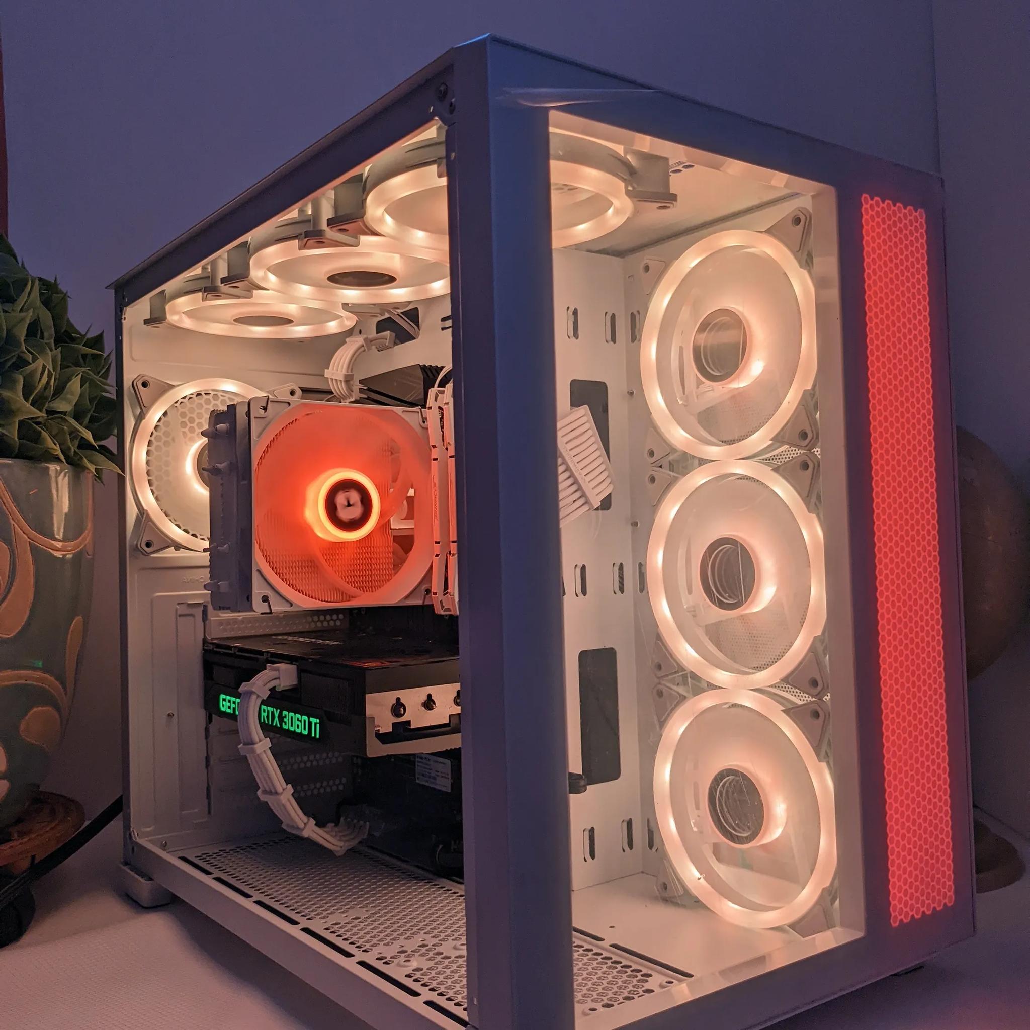 ⚪️High Performance |RTX 3060TI | Ryzen 5 4500@4.3GHz| 16GB DDR4 RAM| w/Over 1TB NVMe/SSD| Windows 11