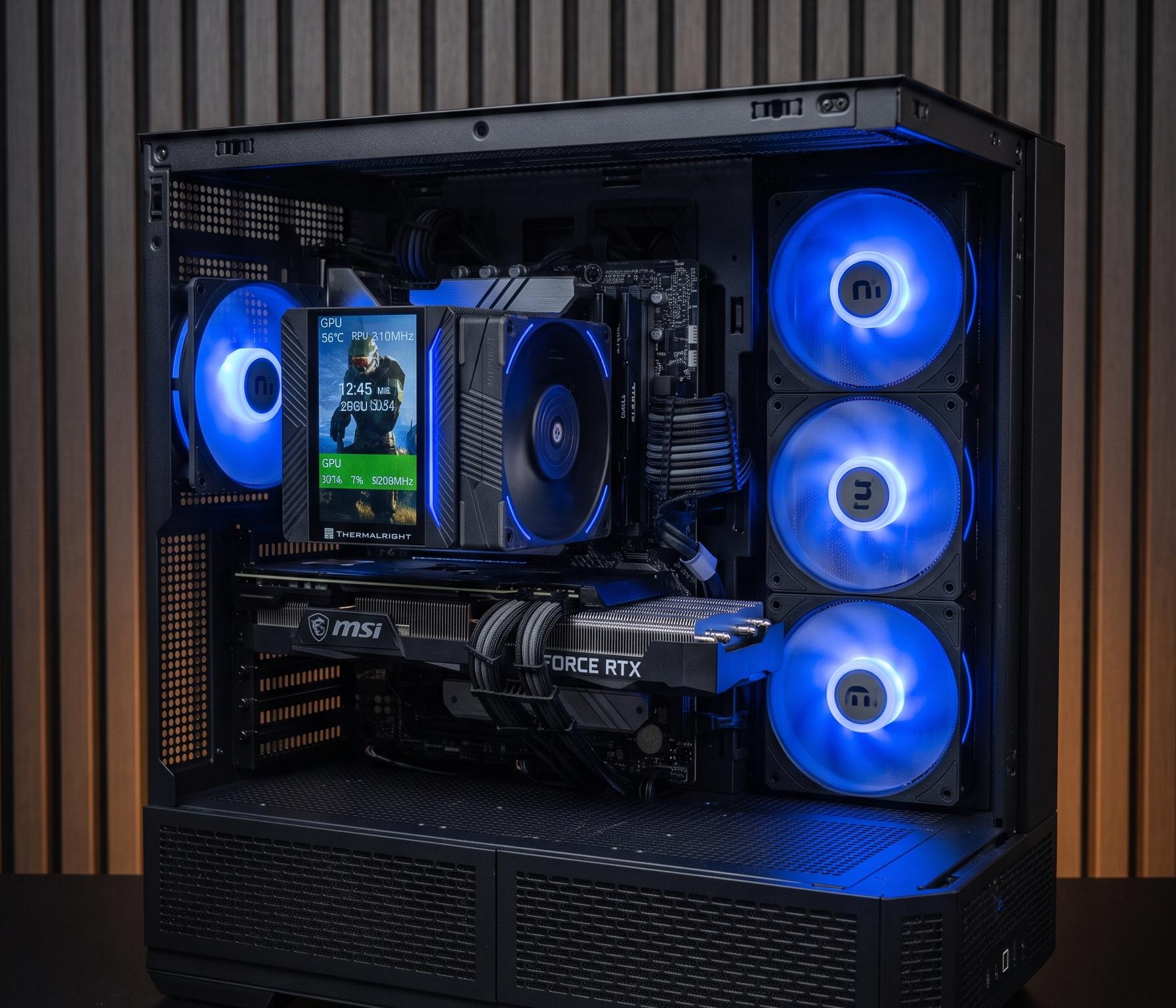 New Core i7-13700K Custom Gaming PC - RTX 3070, 16GB RAM DDR5, 1TB NVMe SSD