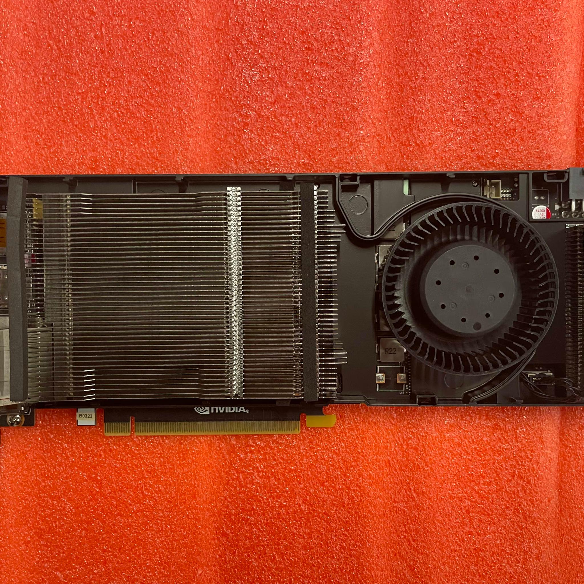 PNY Geforce GTX 1080 8GB Blower, Shroud removed/not included