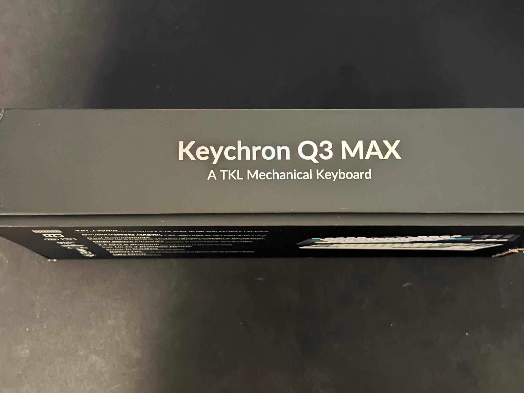 Keychron Q3 Max Wireless RBG Mechanical Keyboard