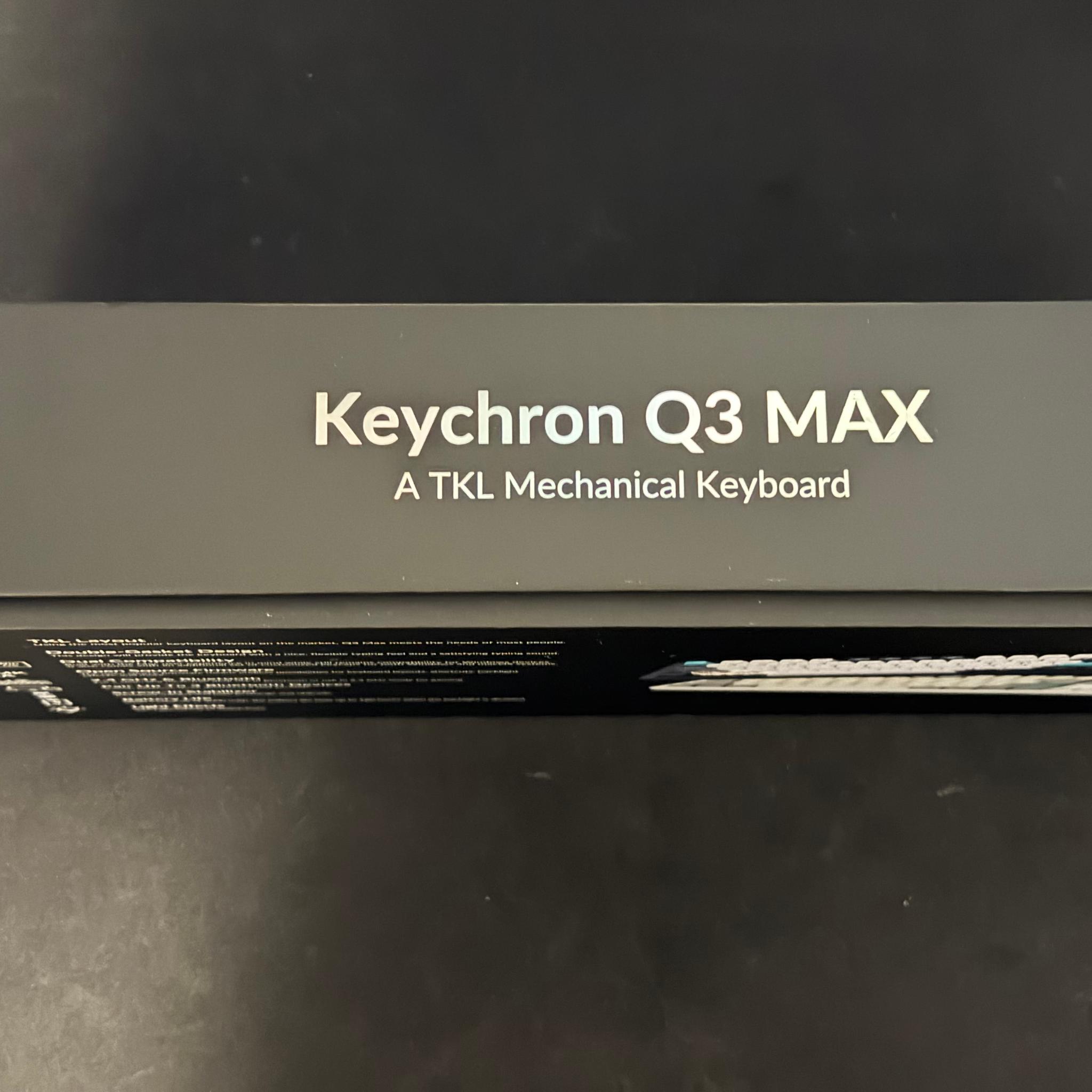 Keychron Q3 Max Wireless RBG Mechanical Keyboard