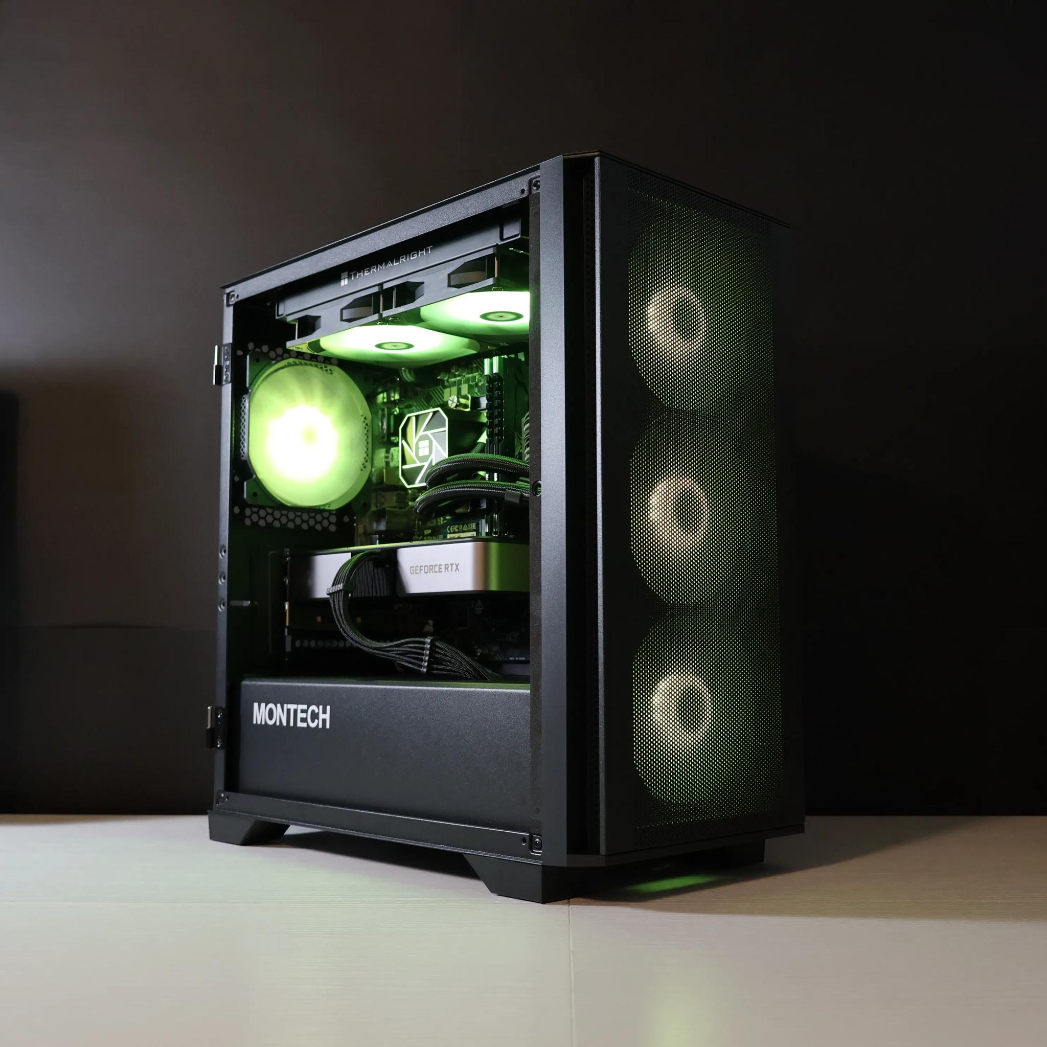 🪨STEALTH🪨 Gaming PC | Intel i5-12400F | 32GB | RTX 3070| 1TB SSD | Win11 HOME | Wi-Fi