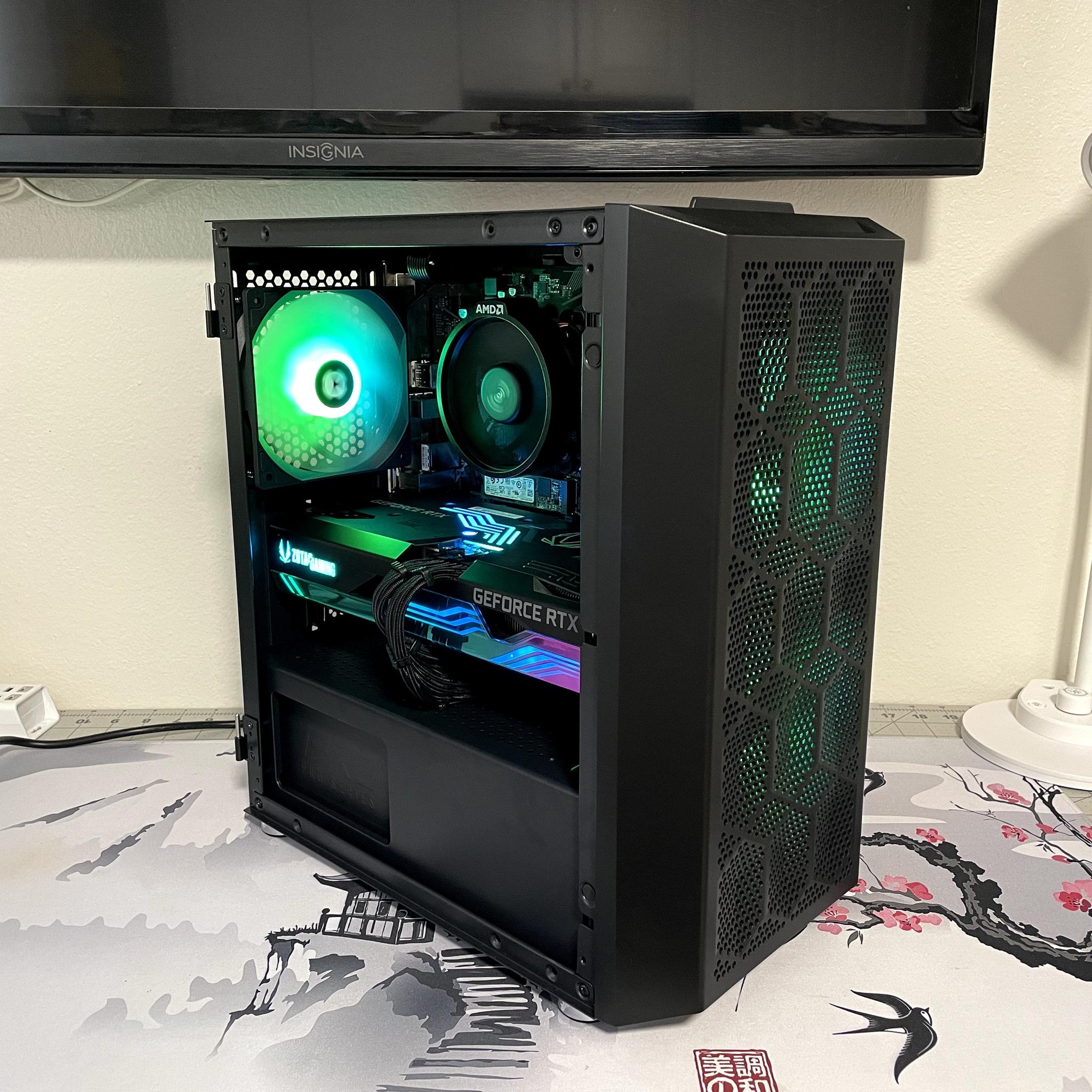 RTX 3070 Gaming PC (Ryzen 5 5500 | 32GB RAM | 512GB SSD | WiFi)