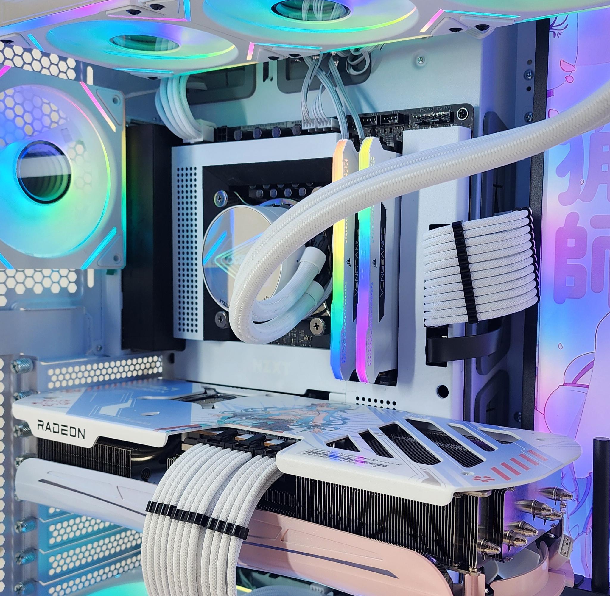 Gaming PC i5-14600KF 32GB RAM 1TB SSD RX 9070 XT 16GB Windows 11 Computer