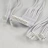 White CPU and Motherboard PC Extension Cables