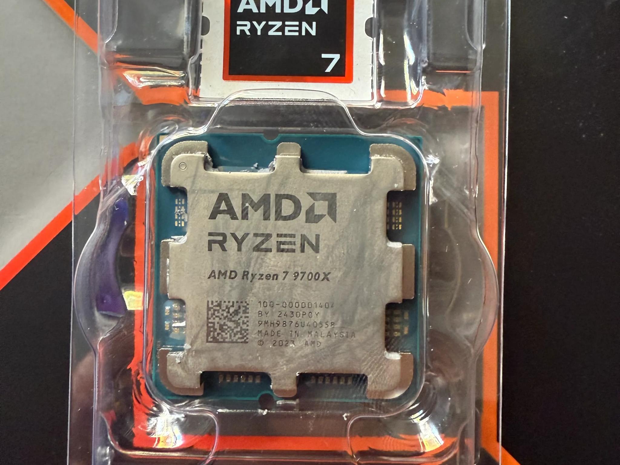 AMD Ryzen 7 9700X -- Gently used