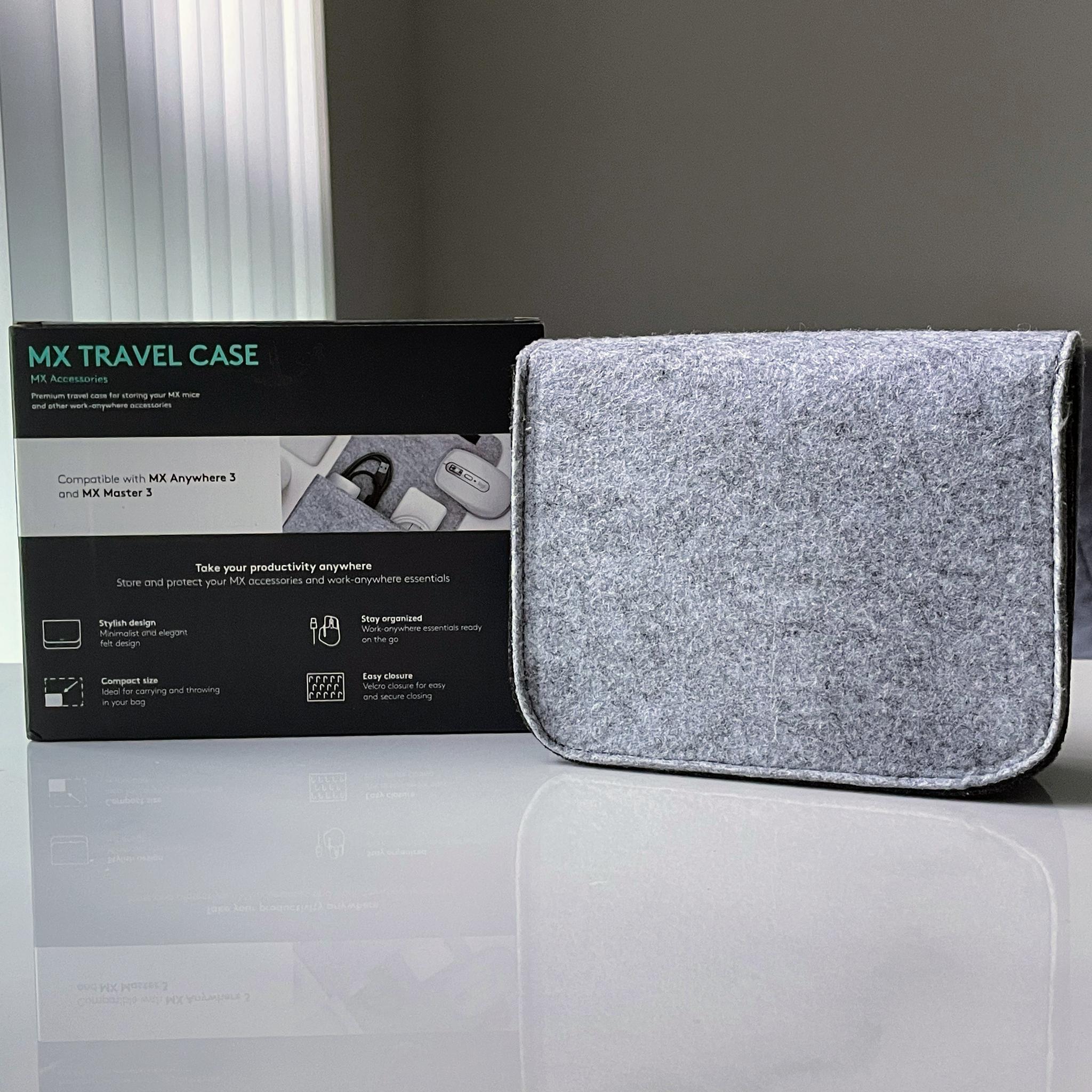 Logitech MX Travel case for MX Anywhere/Master 3S - Gray